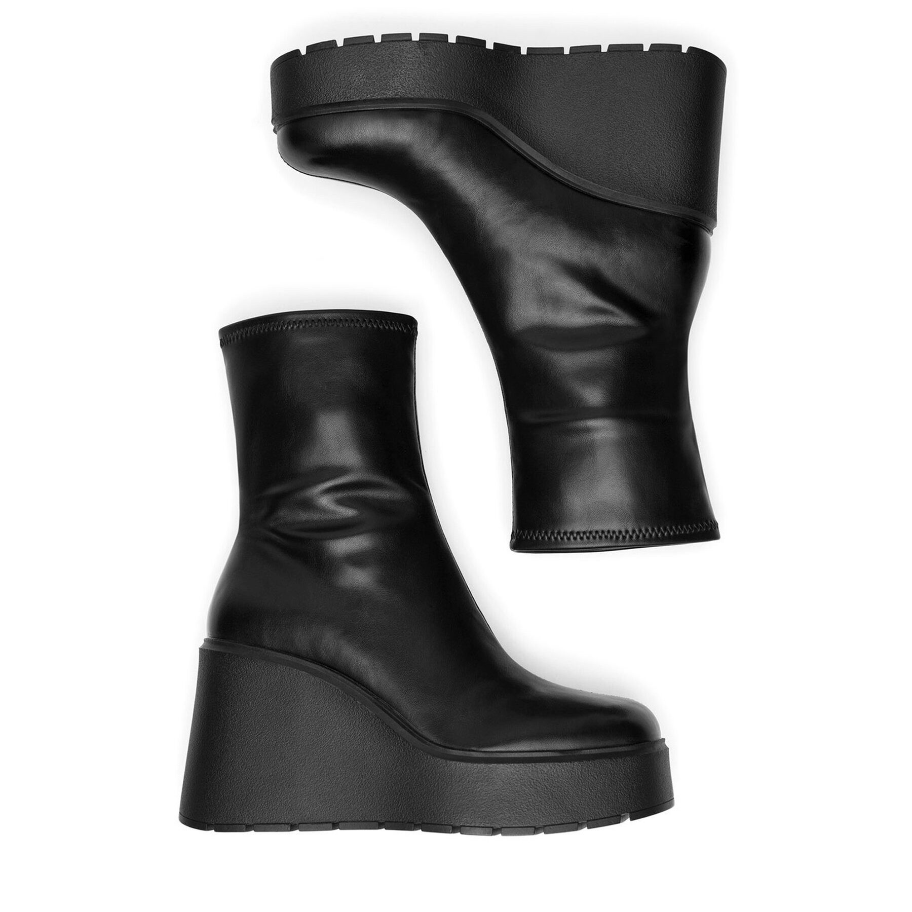 DeeZee Deezee Damen-Knöchelstiefel Schwarz HY60195-1 Stiefel – Bild 5 von 5