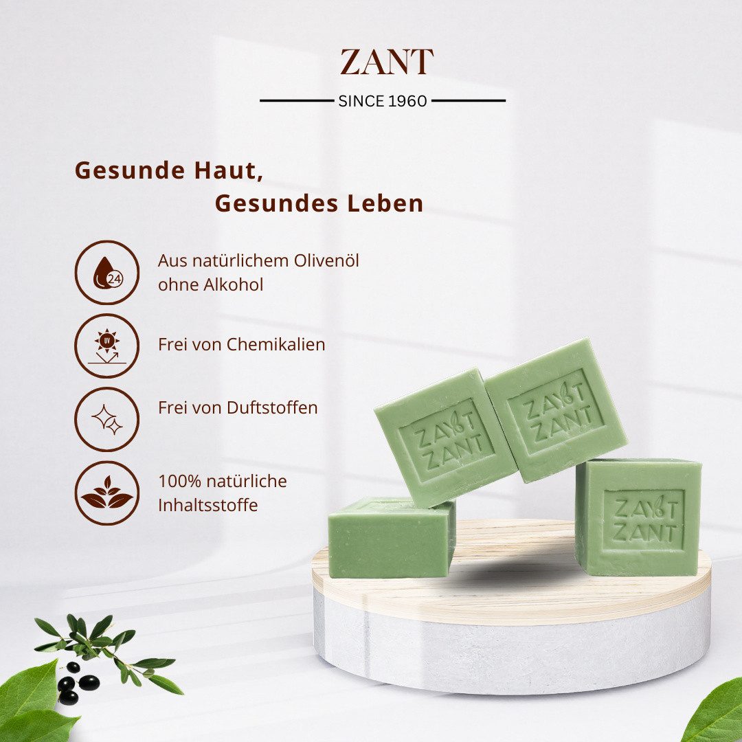 Diyarts Handseife Zant Geschenkidee, 6-tlg., Naturseife, Handgemachte Seife, Pflanzlich für Haut & Haar