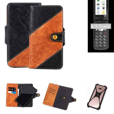 K-S-Trade Handyhülle für Emporia TOUCHsmart, Handyhülle Schutzhülle Bookstyle Case Wallet-Case Handy Cover