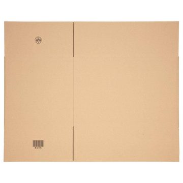 KK Verpackungen Versandkarton, 10 Umzugskartons 600 x 400 x 400 mm Postversand Warenversand Wellpappkartons Braun