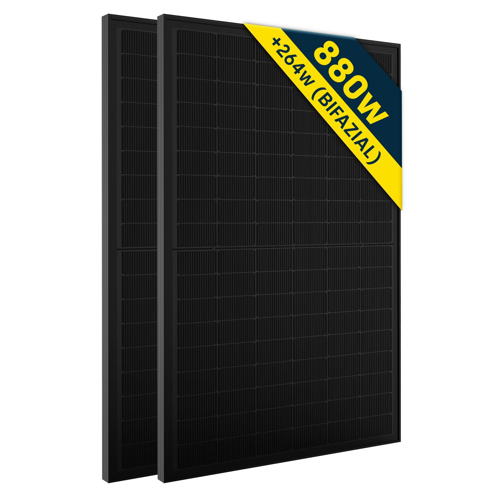 Solarmodul 440/500/480/880/960Bifazial Glas Solarpanel für Balkonkraftwerke