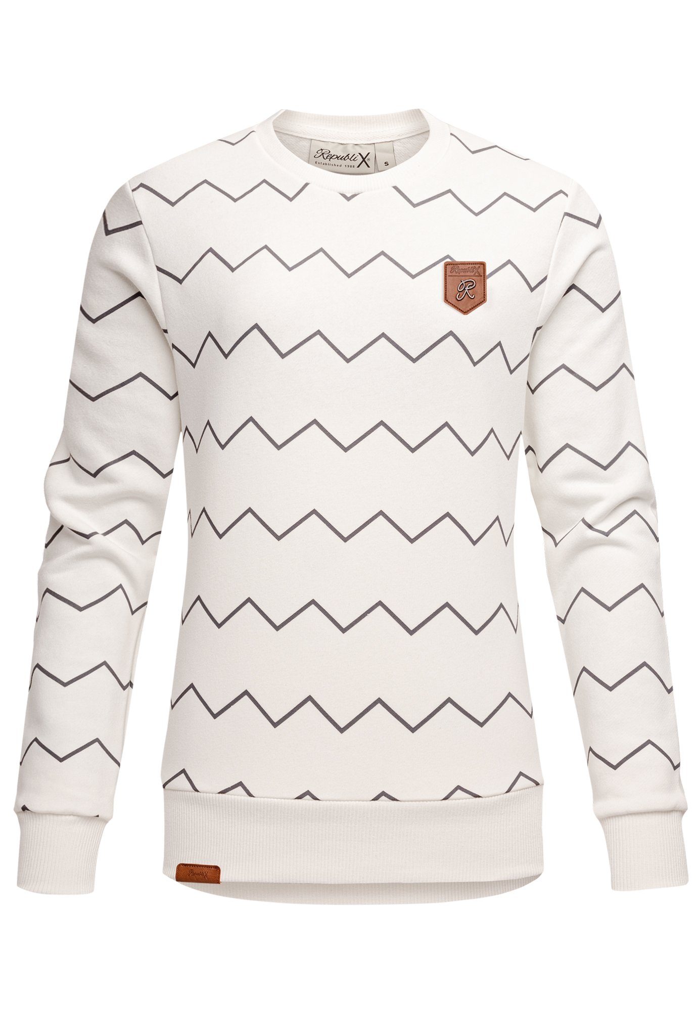 REPUBLIX Sweatshirt Keira Damen Kapuzenpullover Print günstig online kaufen