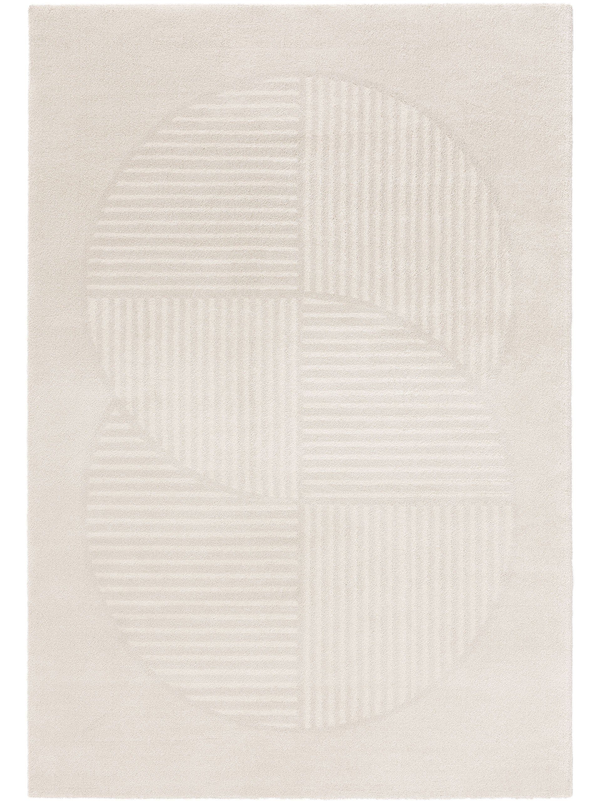 Teppich Tacoma, benuta, rechteckig, Höhe: 21 mm, Kunstfaser,  Berber, Ethno-Style, Wohnzimmer cream