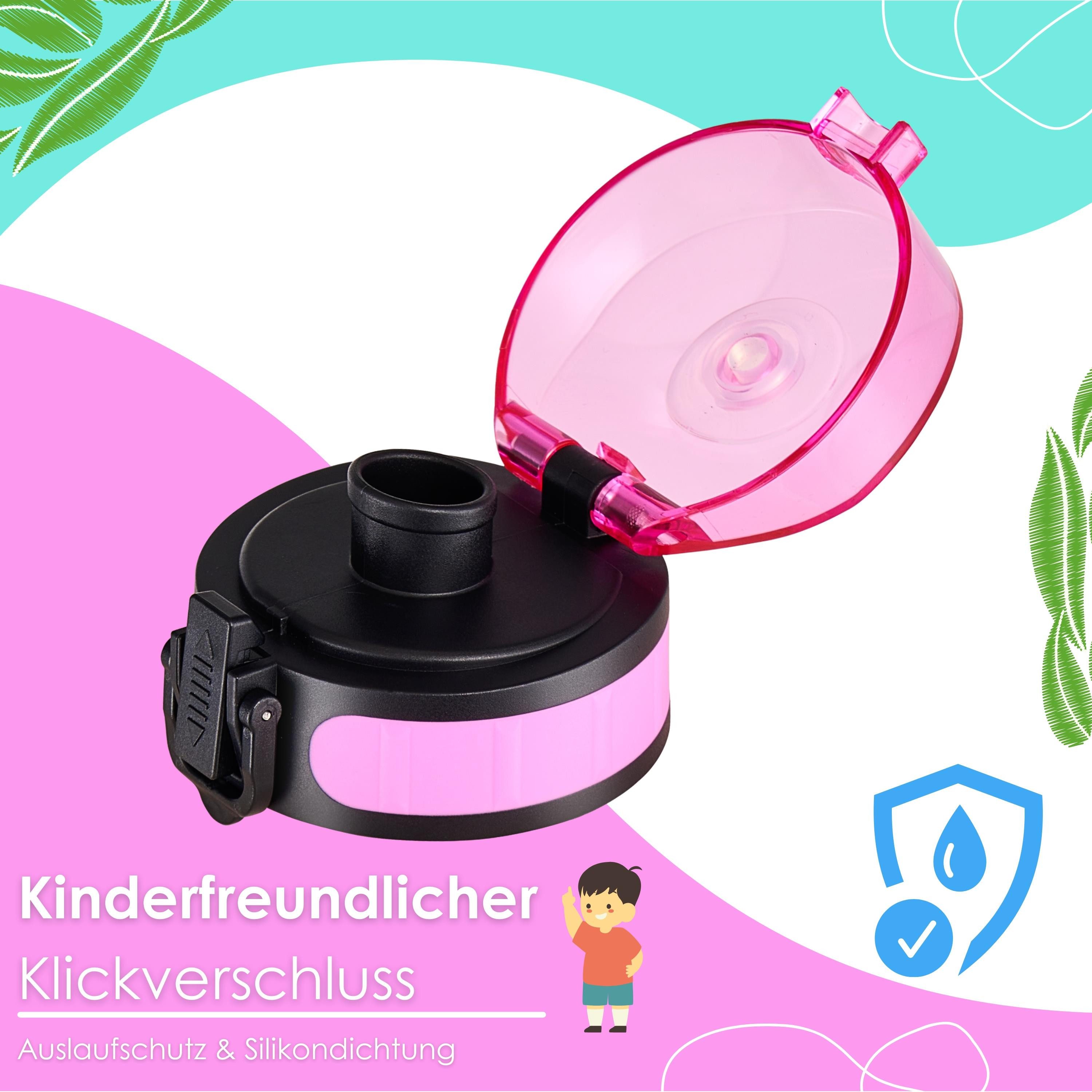 ecosa Trinkflasche EO-8192 yummy buddy, BPA-frei,Tritan,spülmaschinengeeignet,lebensmittelecht,robust