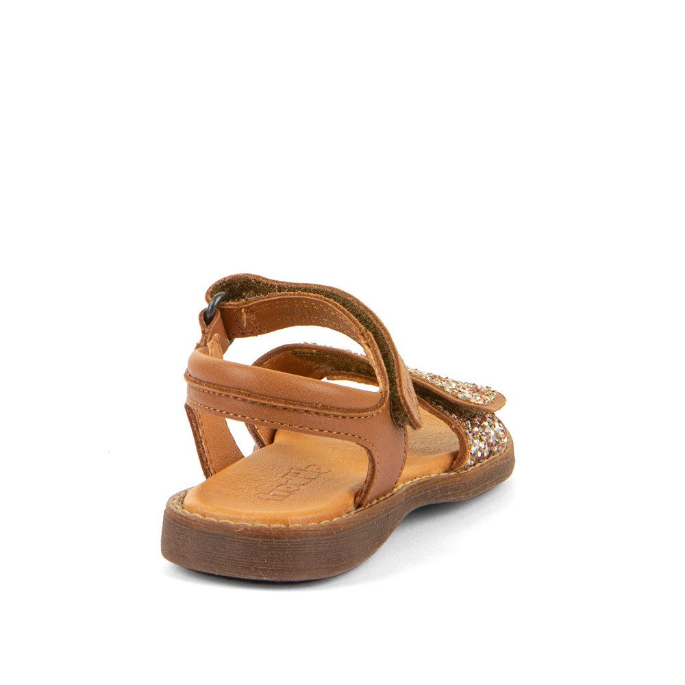 froddo® Lore Sparkle Sandale Sommerschuh, Klettschuh, Sandalette, mit zwei Klettverschlüsse