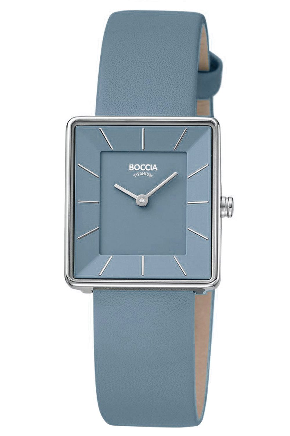 Boccia Quarzuhr Titan Blau