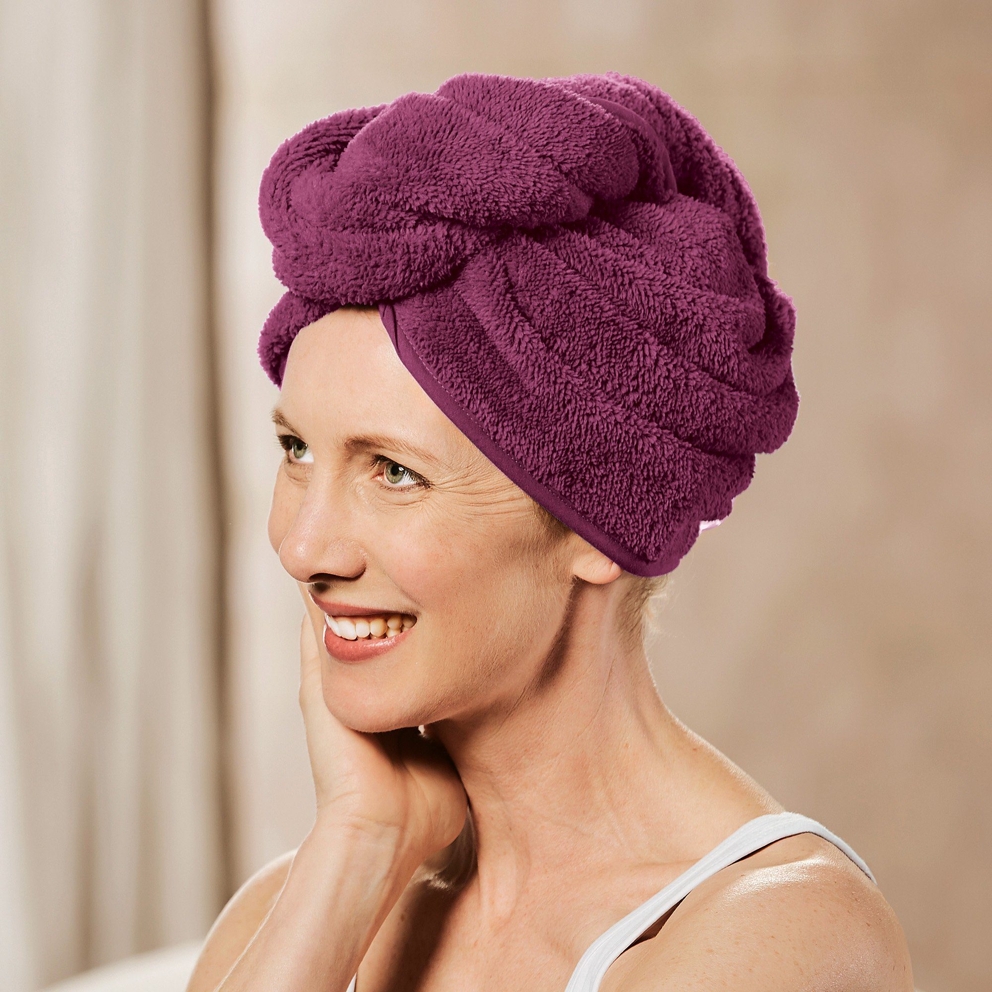 Erwin Müller Handtuch Turban, Frottier, Microfaser Uni günstig online kaufen