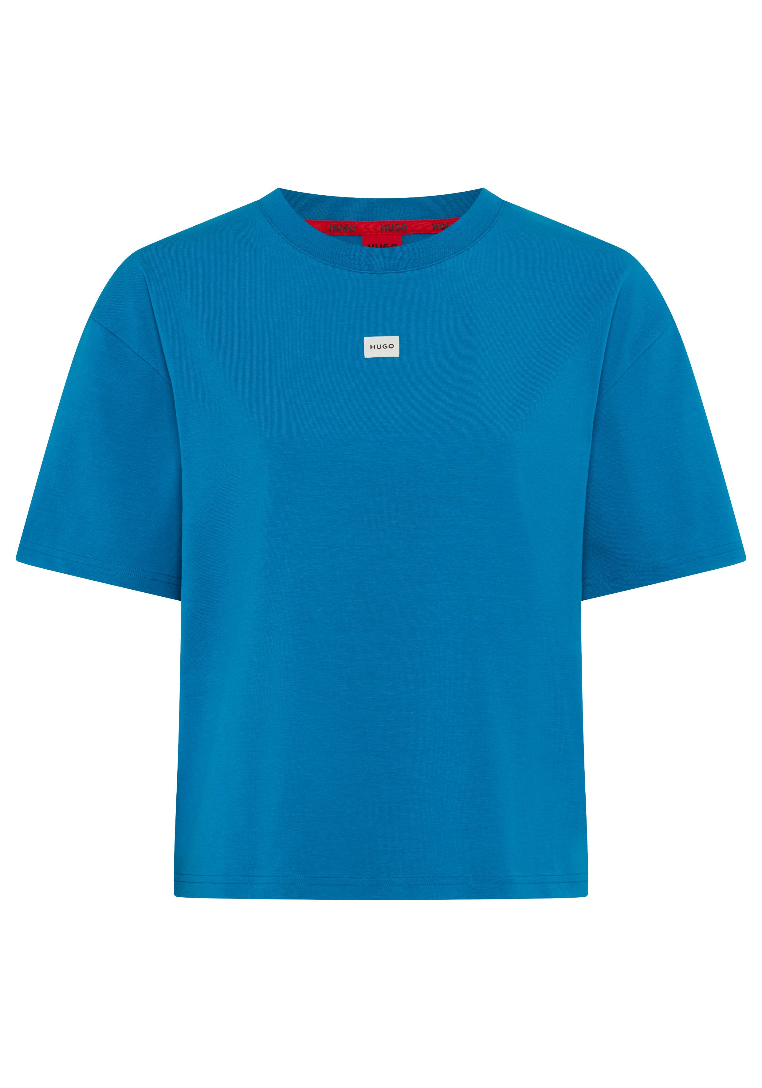 HUGO T-Shirt Signature normale Passofrm, Rundhals