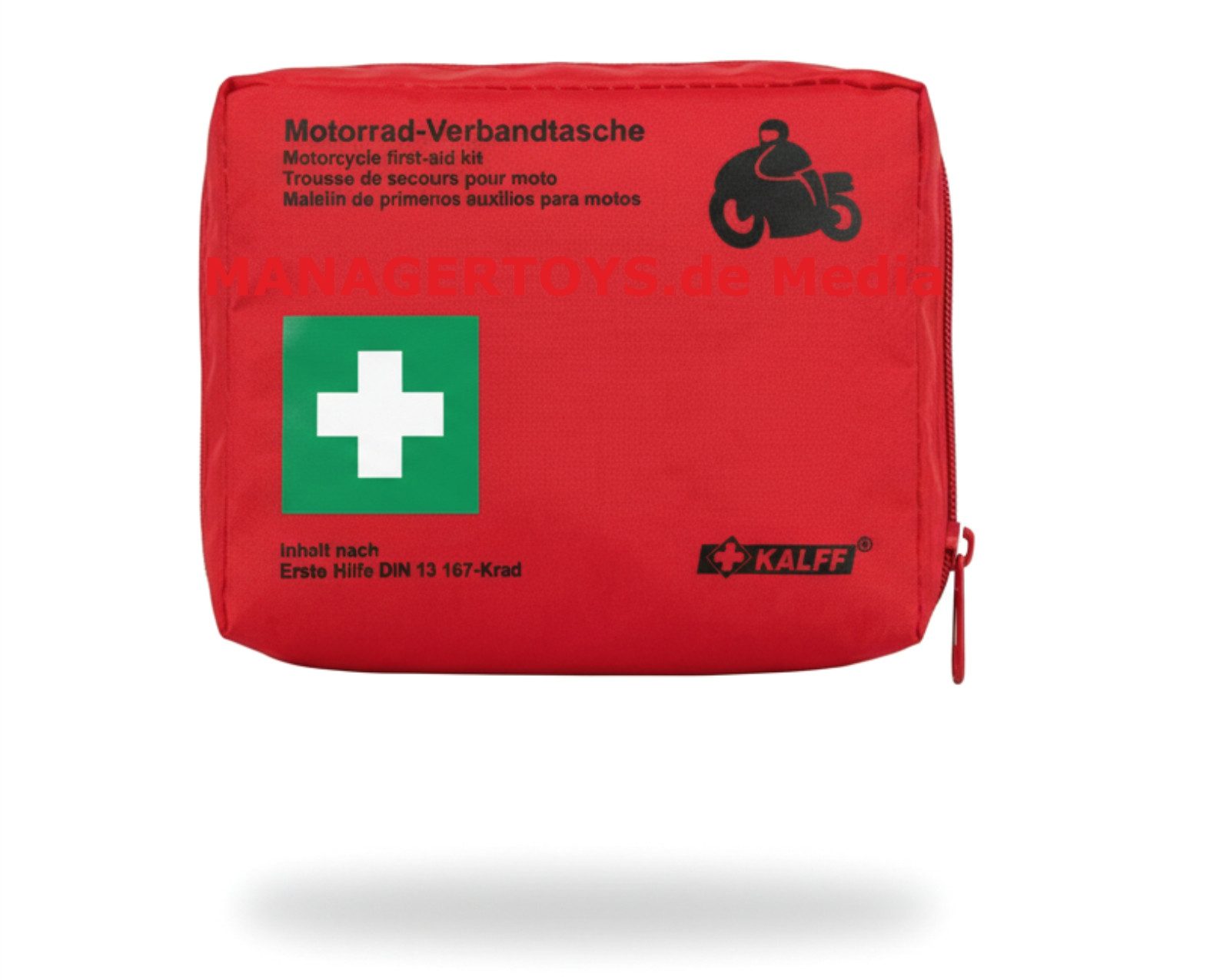Kalff Erste-Hilfe-Set Motorrad Pocket Mini Verbandtasche Verbandszeug nach DIN NORM