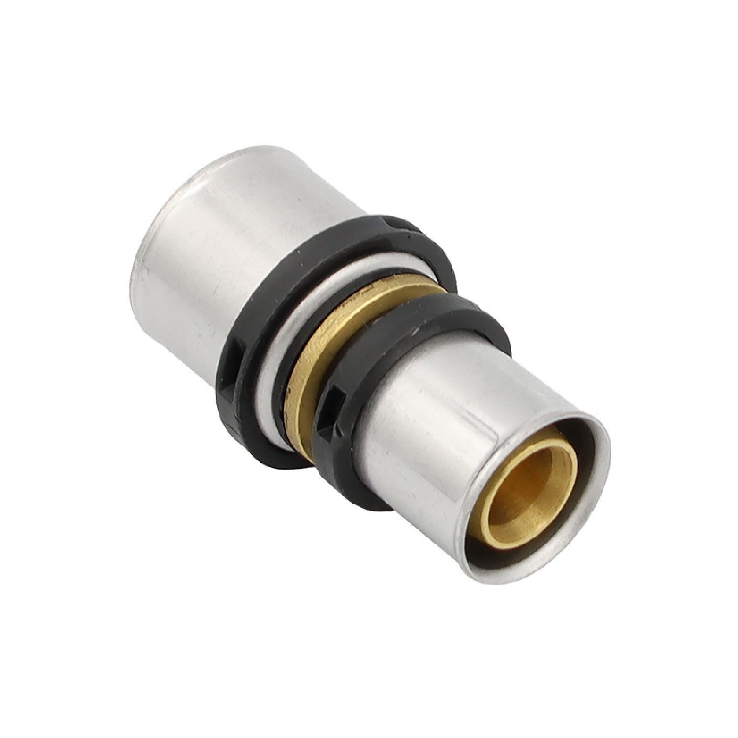 PipeTec Deutschland Pressfitting Pipetec Pressfitting Kupplung 26x3 20x2 mm Reduzierung TH Kontur