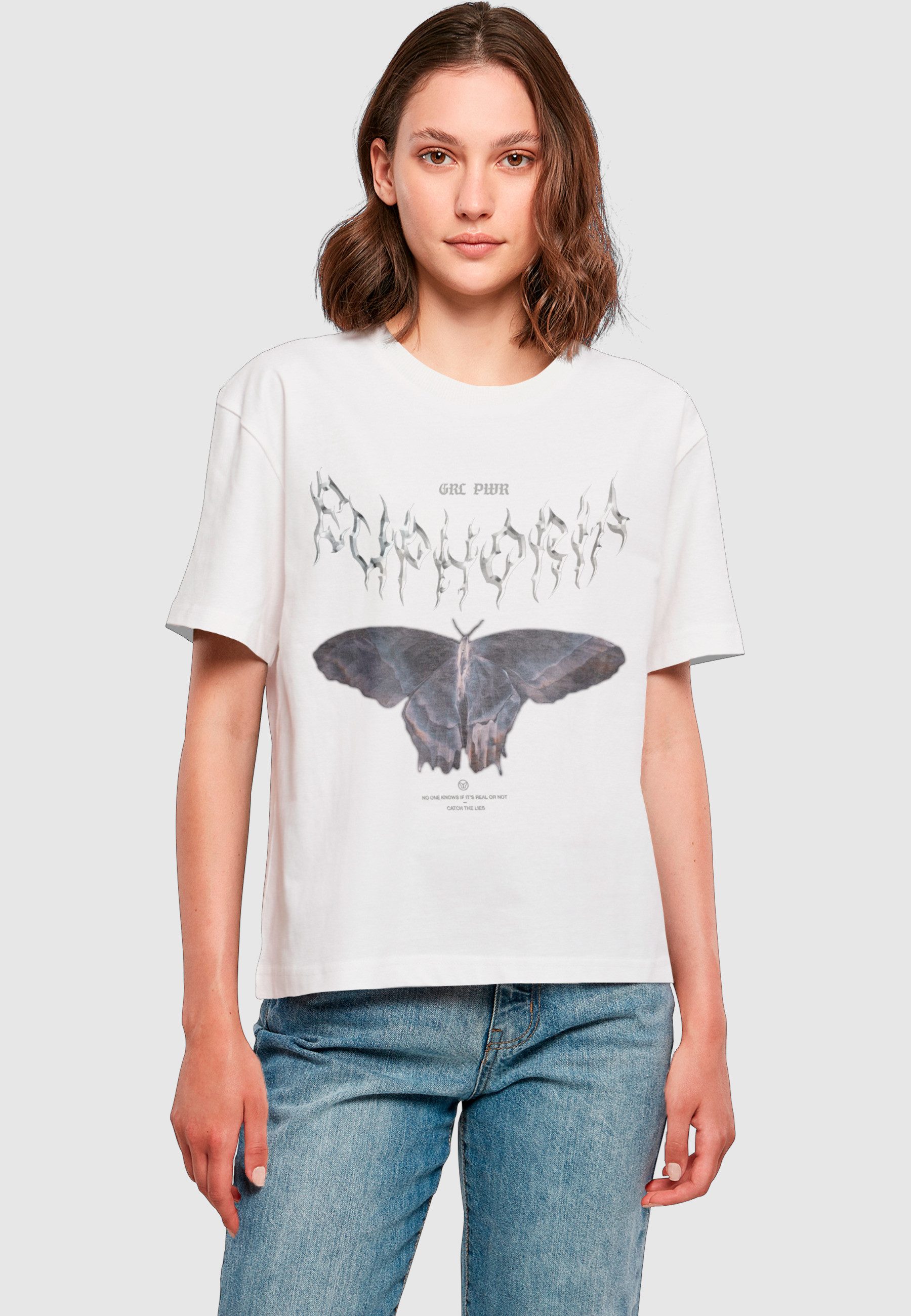 Miss Tee Kurzarmshirt Miss Tee Damen Euphoria Tee (1-tlg)