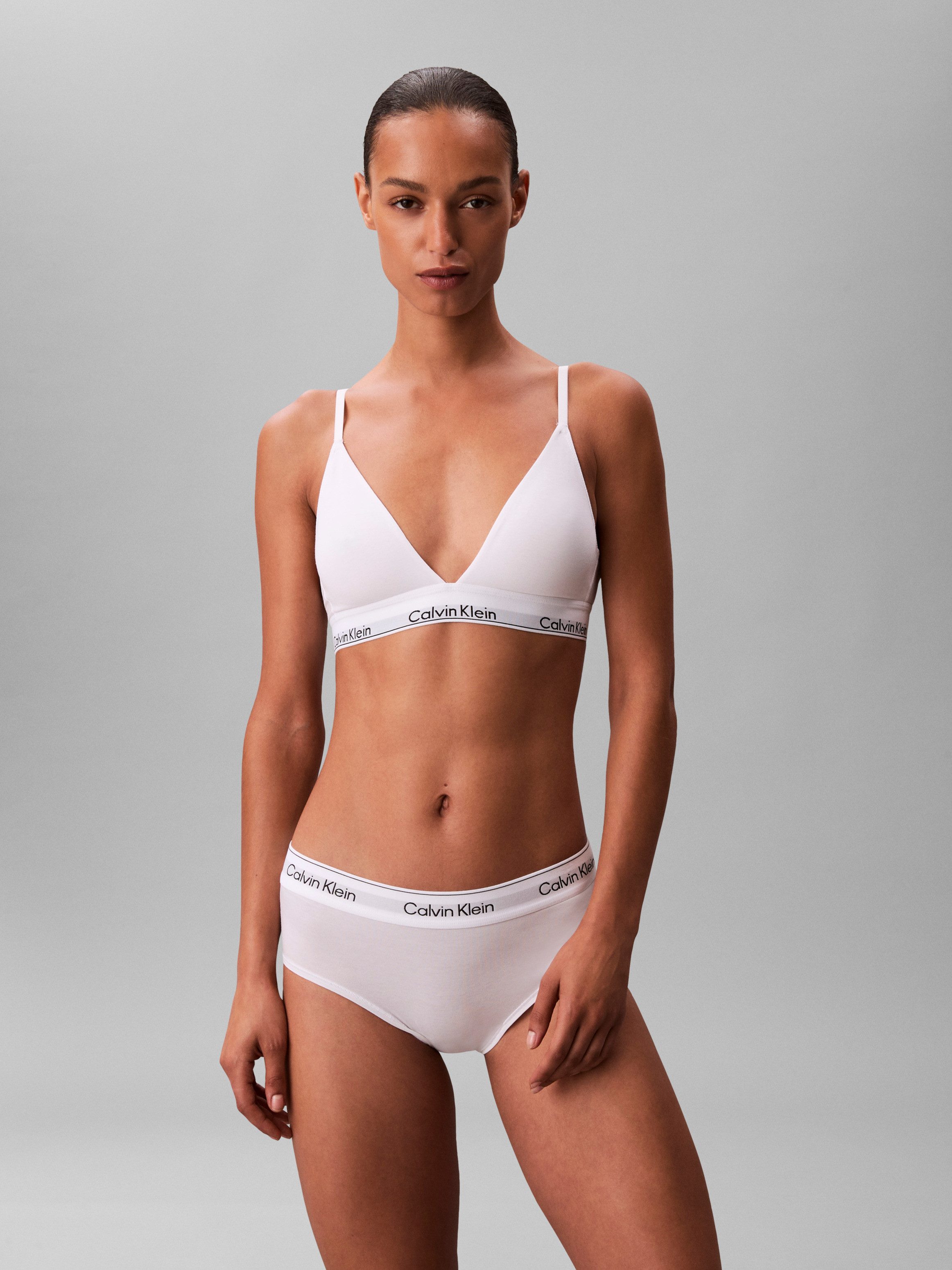 Calvin Klein Underwear Triangel-BH LGHT LINED TRIANGLE mit CK-Logo am Bund