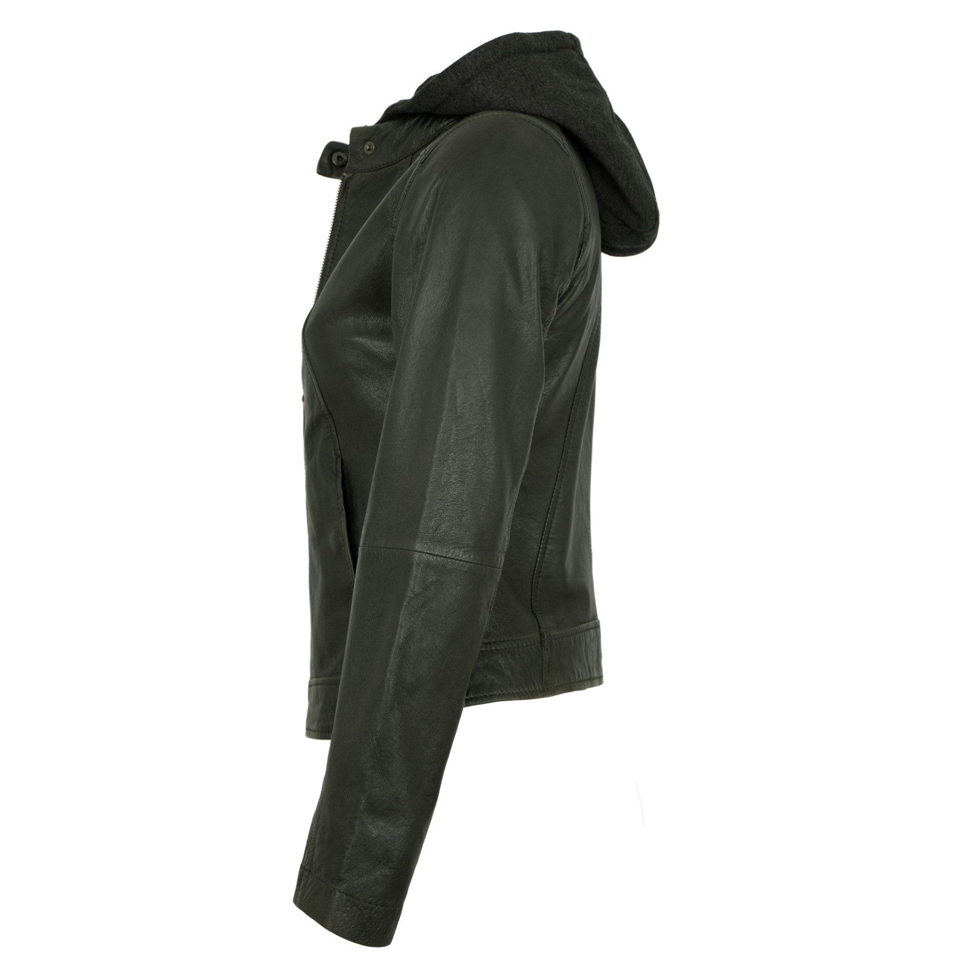 Jilani Lederjacke Ashley Jilani Collection - Damen Lederjacke Lammnappa Kap günstig online kaufen