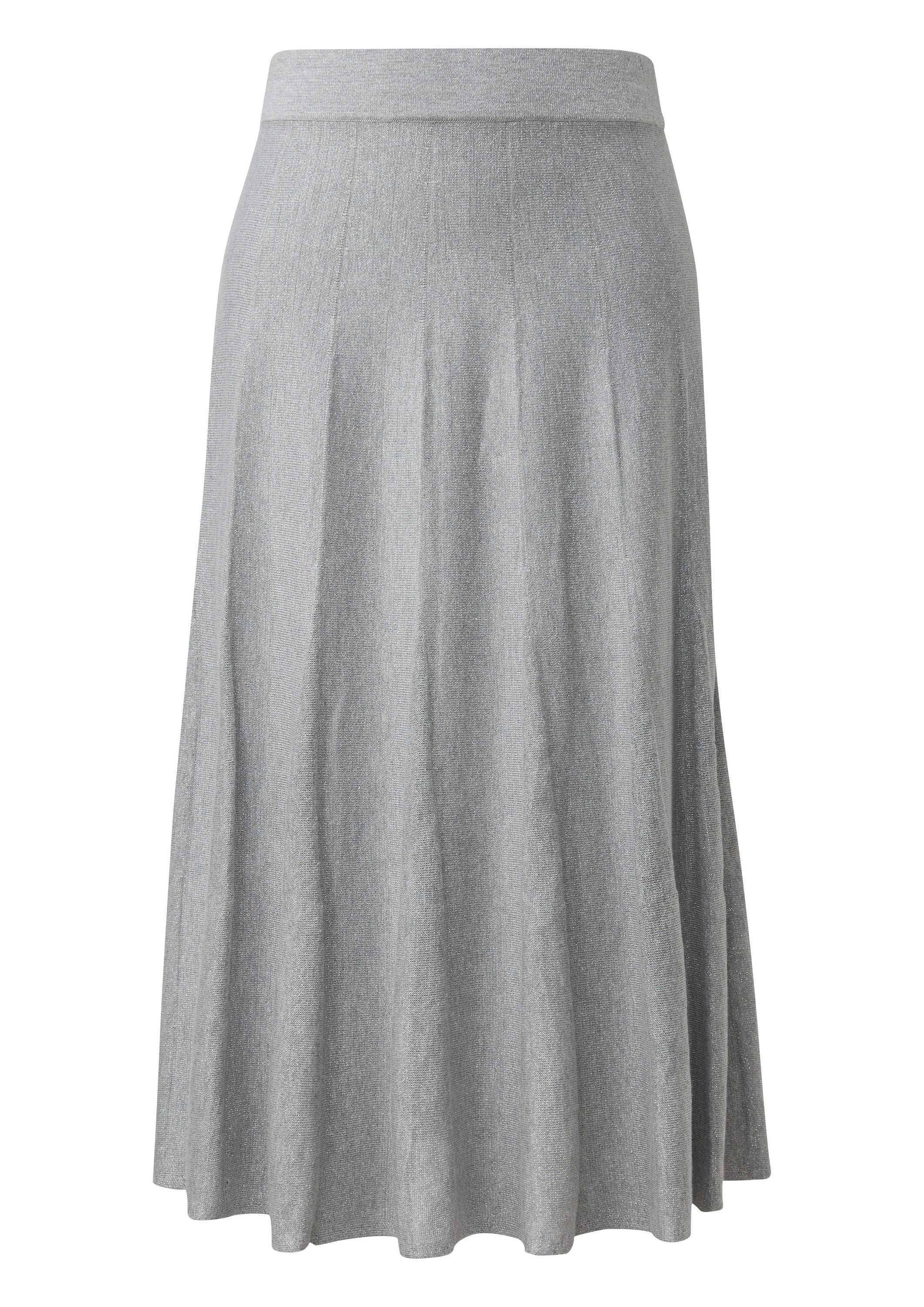 s.Oliver Midirock Rock Feinstrickrock in Midi-Länge mit Elastikbund und Gli günstig online kaufen