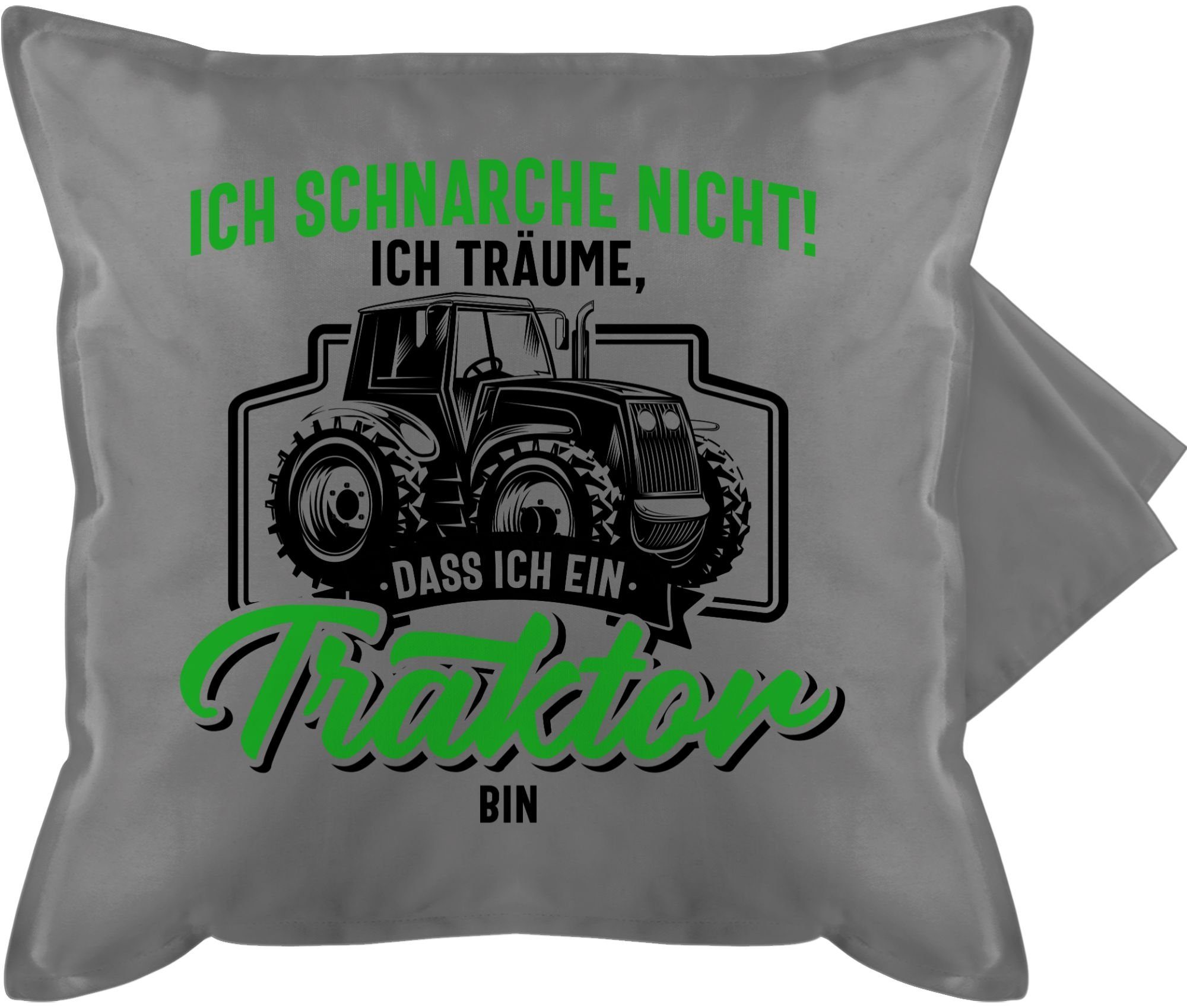 Kissenbezug »Ich schnarche nicht ich träume dass ich ein Traktor bin  schwarz bunt - Deko-Kissen mit Spruch - Bedruckte Kissenhülle Kissen ohne  Füllung«, Shirtracer (1 Stück) online kaufen | OTTO