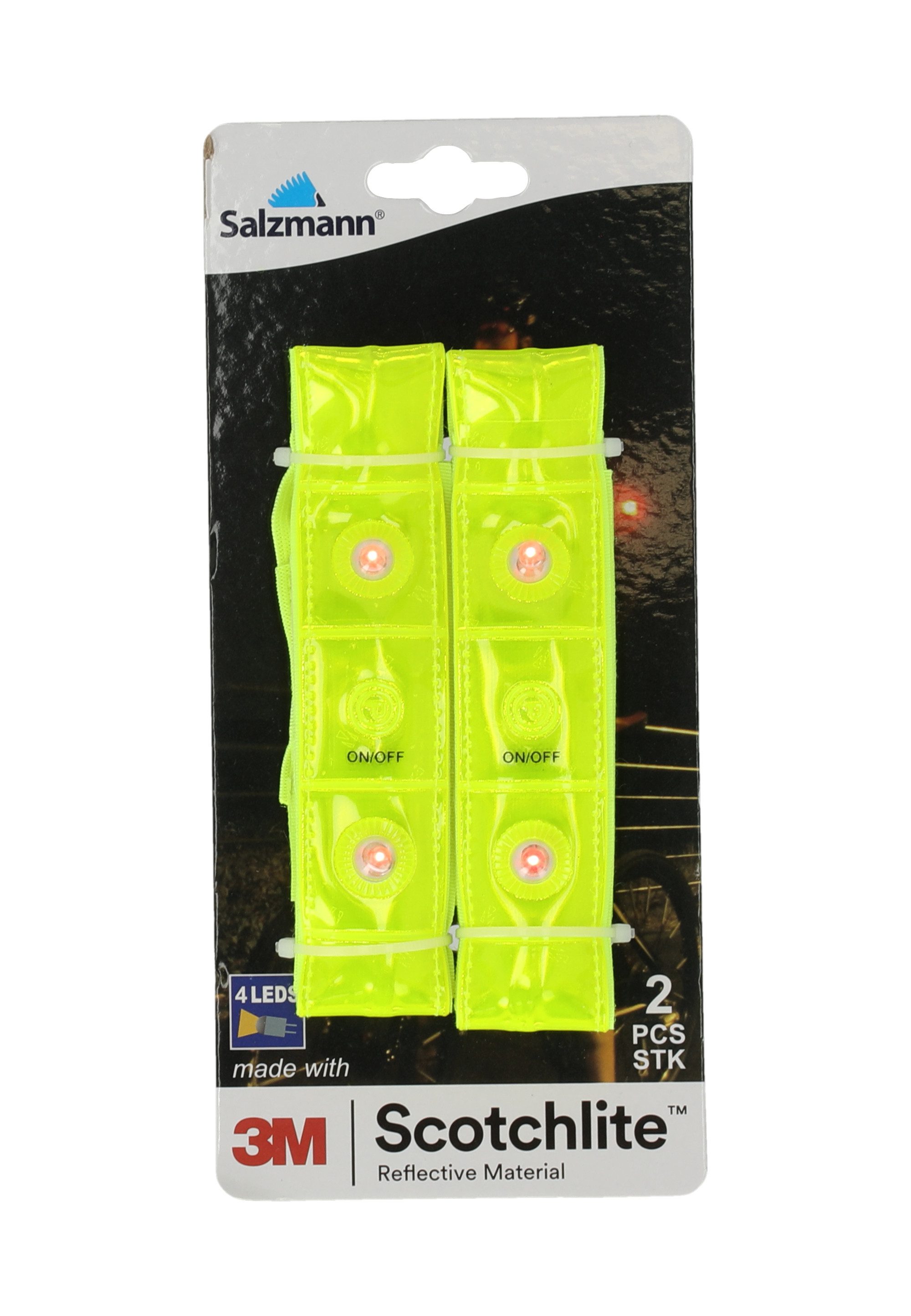 ENDURANCE Reflektorband Reflective Armband with 4 Leds