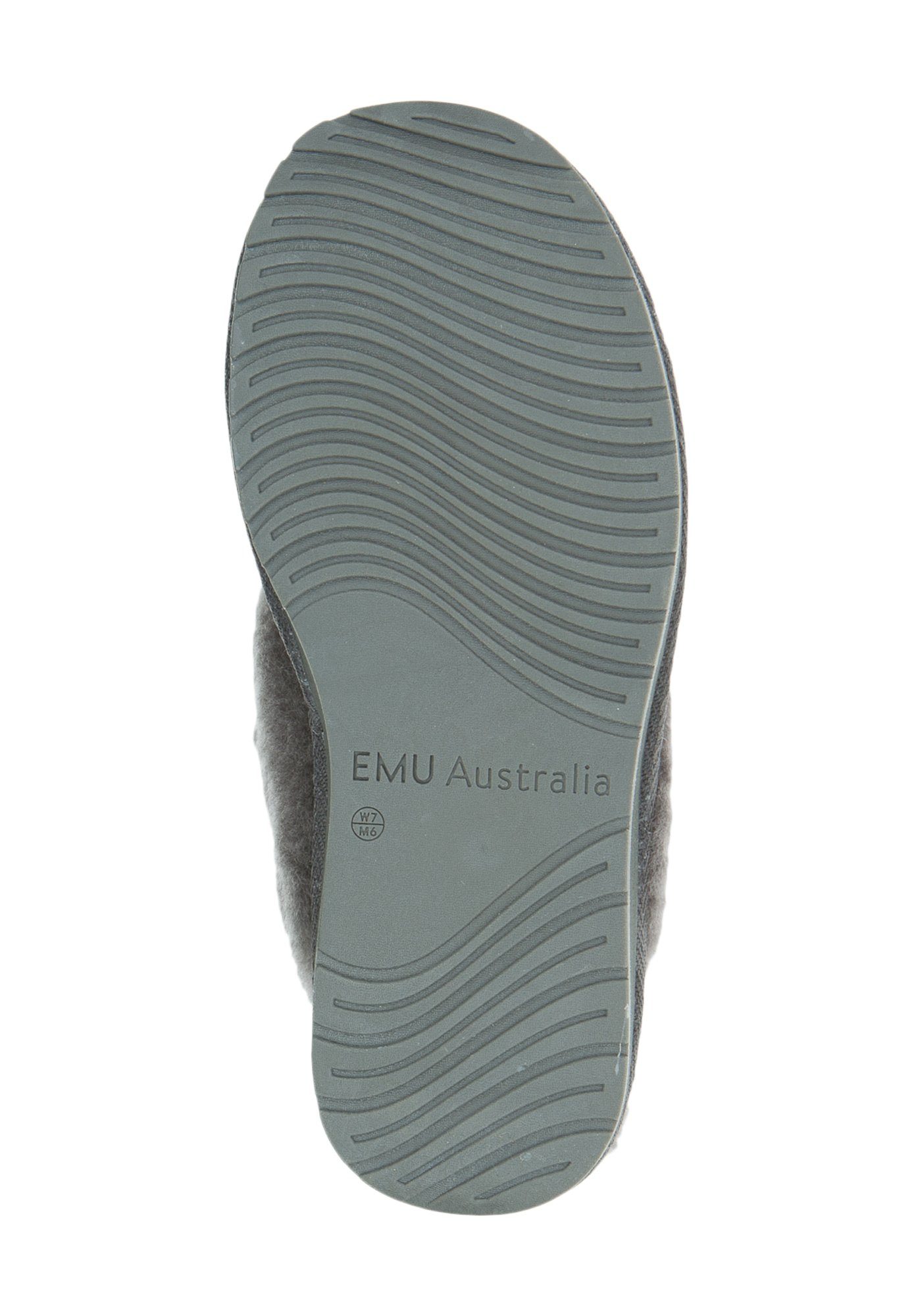 Hausschuh Emu charcoal Australia JOLIE