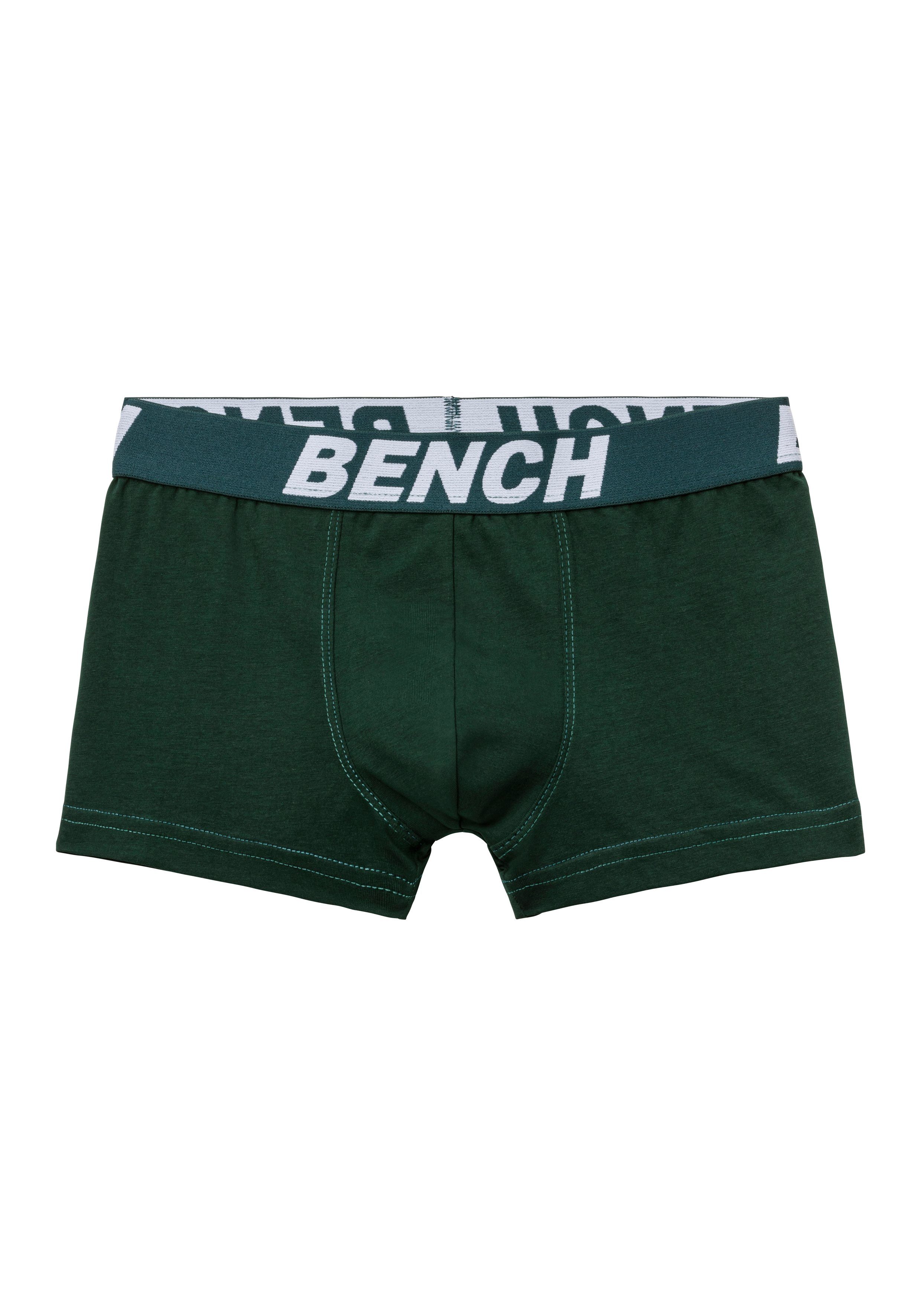 Bench. Boxer (Packung, im für Bench schwarz petrol, Jungen Schriftzug Bund mit navy, bordeaux, 4-St)