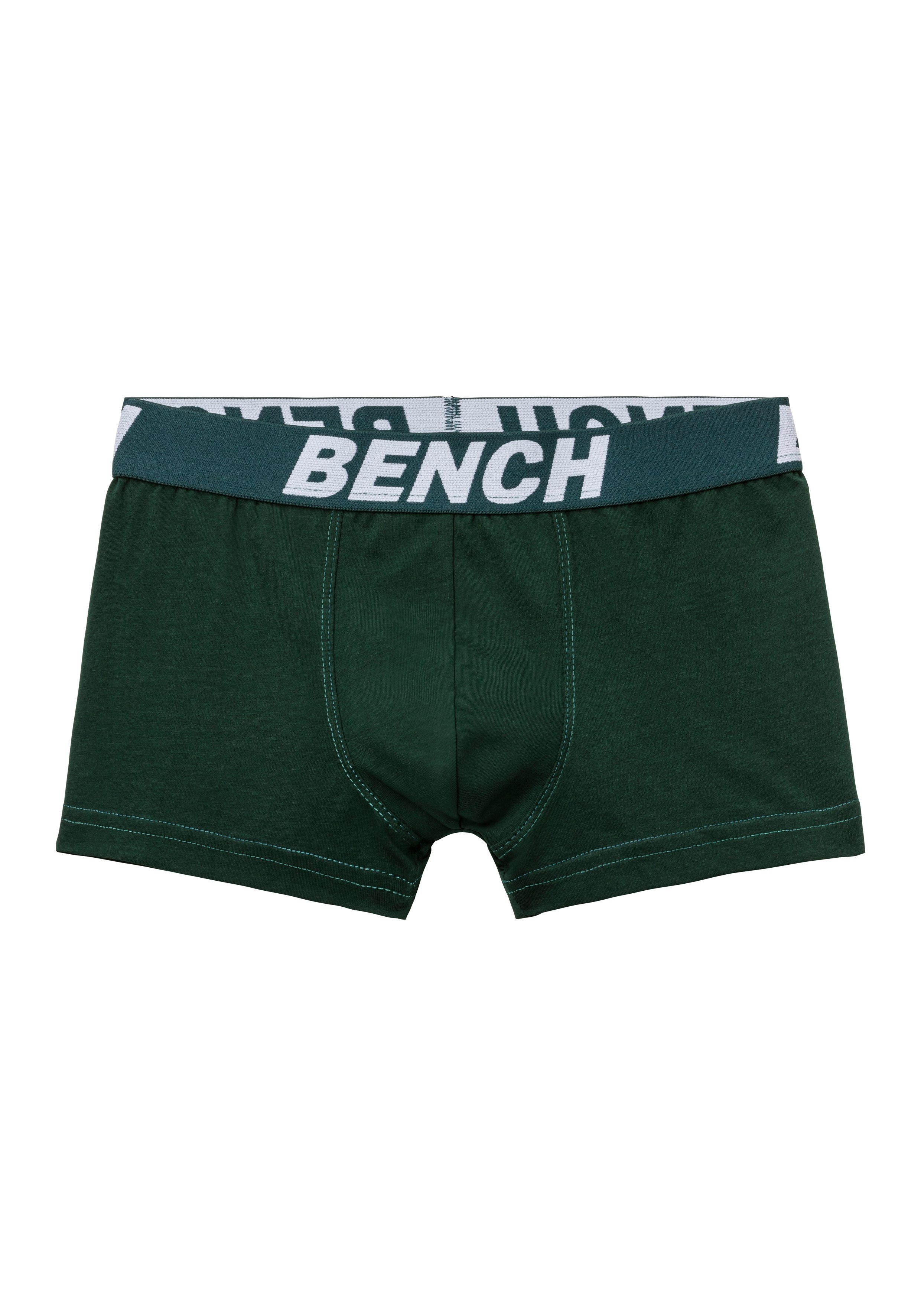 Bench. Boxer Boxershorts für Jungen (Packung, 4-St) mit Bench Schriftzug im Bund