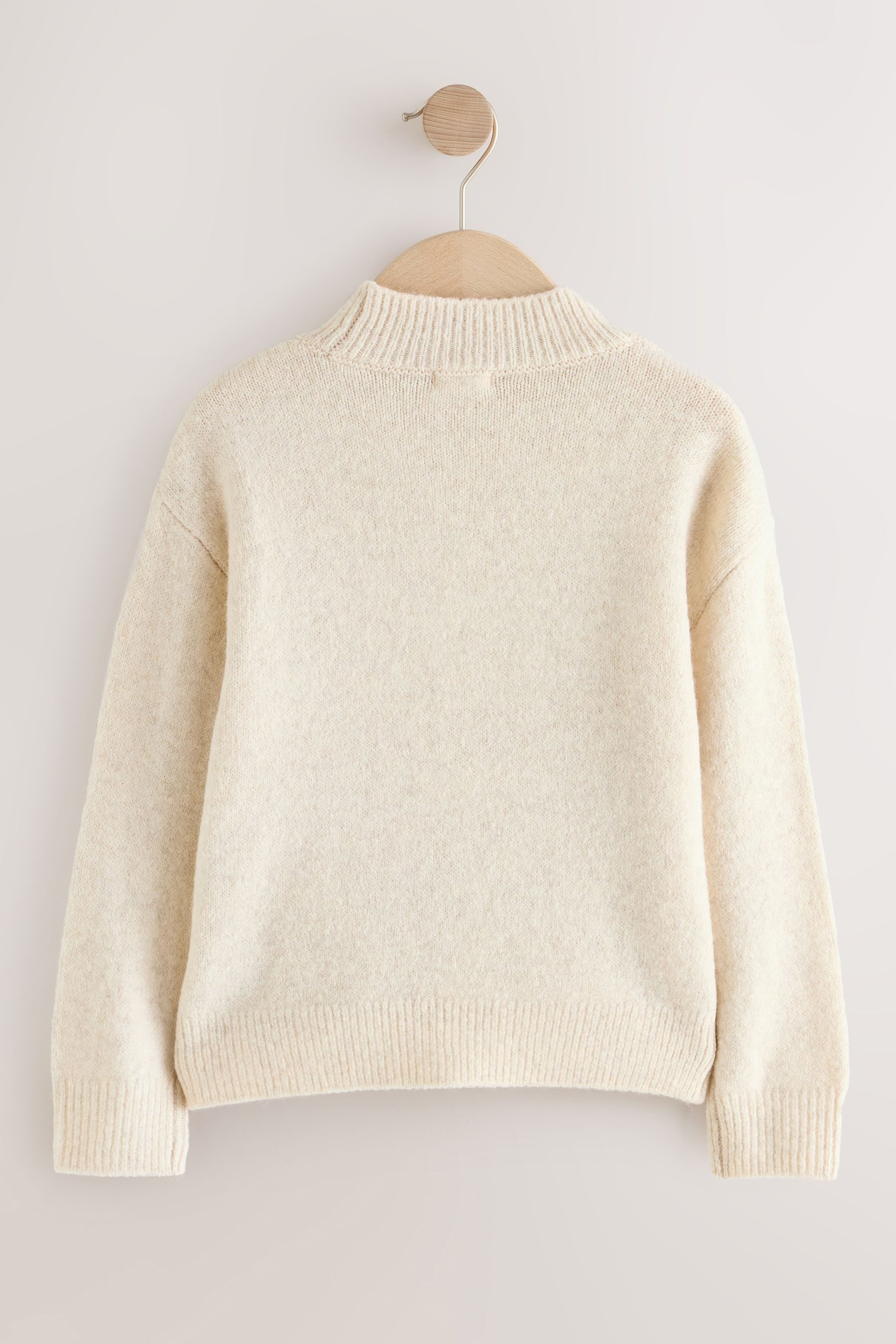 Next Strickpullover Weihnachtspullover mit Rentiermotiv (1-tlg)