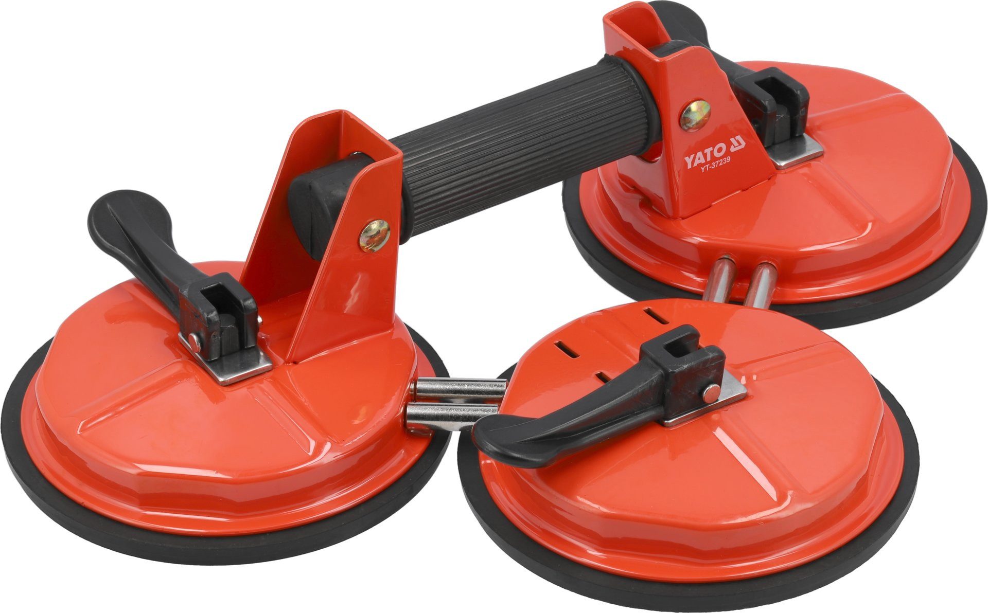 TRIZERATOP Saugheber Saugheber 3 x Ø150mm, beweglich, Tragkraft 155 kg, -], Saugheber 3 x Ø150mm, beweglich, Tragkraft 155 kg, stabil