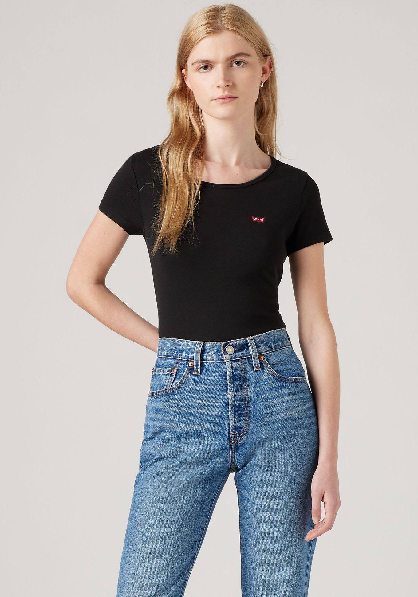 Levi's® T-Shirt Mini-Logo (Packung, 2-tlg) mit kleiner Markenlogo-Stickerei auf der Brust