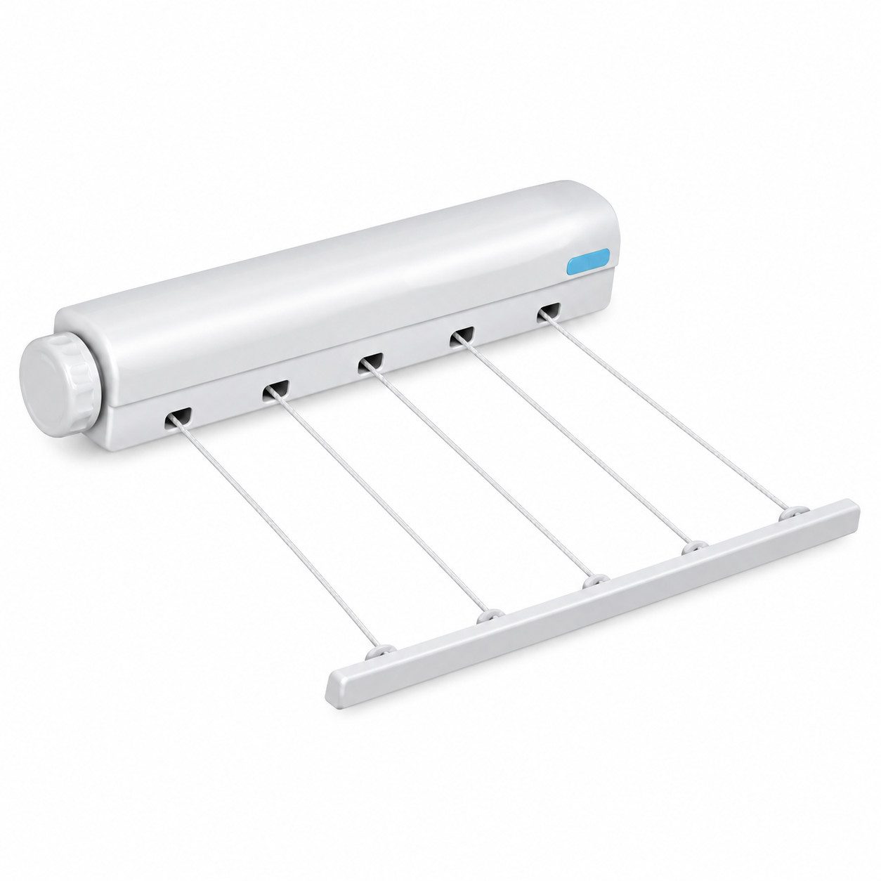 Euroshowers GmbH Wand-Wäscheleine Ausziehbar Stockholm 18,75 m