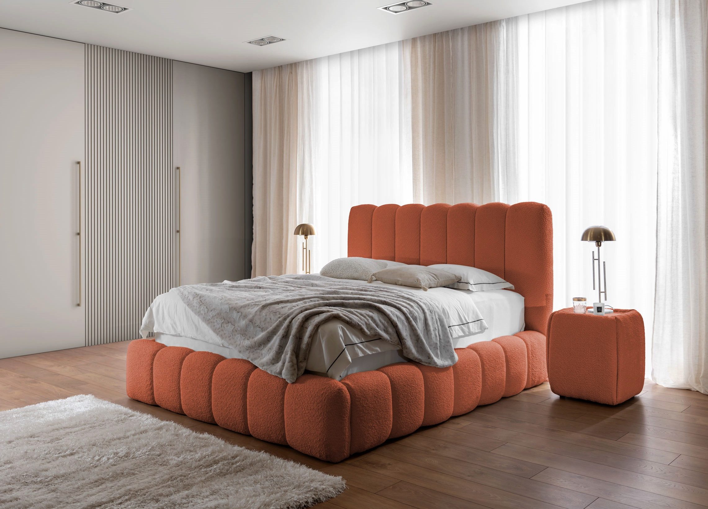 yourhouse24 Polsterbett Cande mit Bettkasten und günstig online kaufen