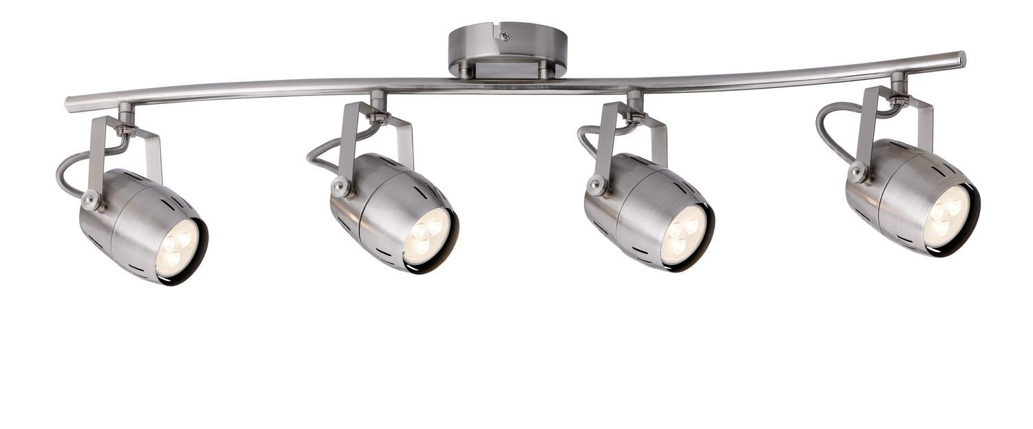 Paulmann Deckenleuchten Paulmann Spotlight Gamma LED 4x3,5W GU10 230V Nickel gebürstet Metall, Paulmann Spotlight Gamma LED 4x3,5W GU10 230V Nickel gebürstet Metall