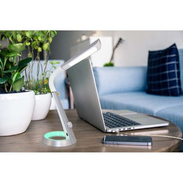 Globo Schreibtischlampe, Tischleuchte Nachttischleuchte Schreibtischlampe LED RGB Nachtlicht