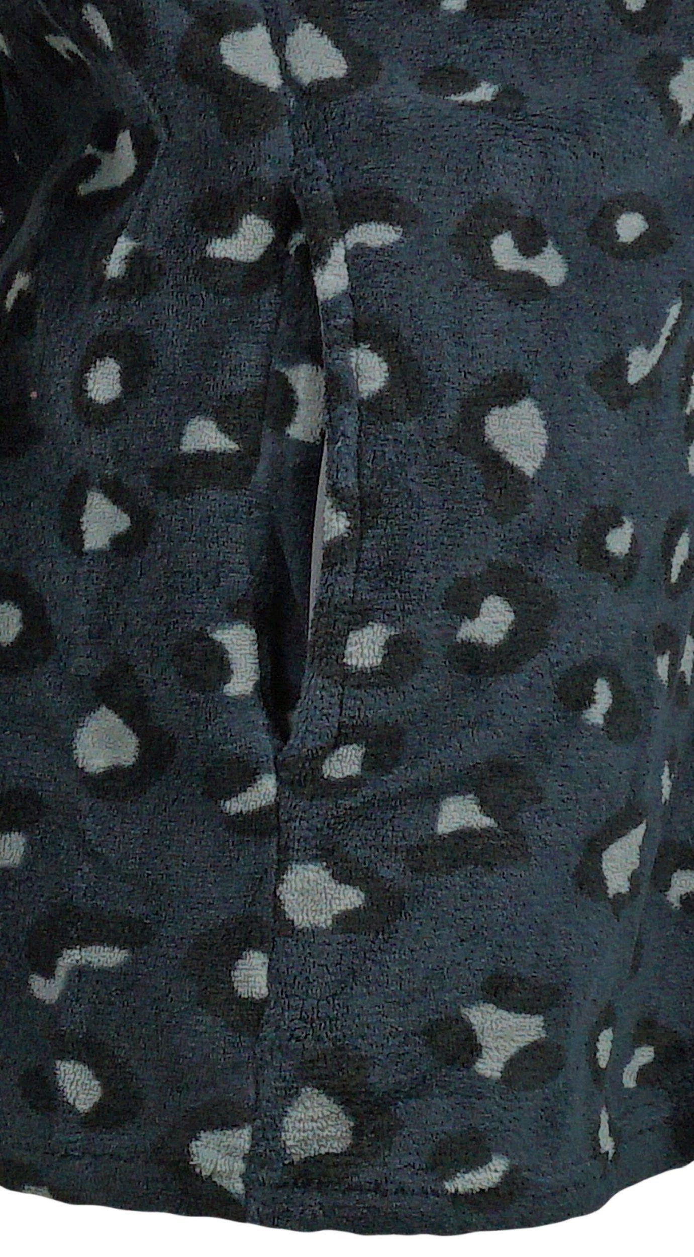 Damen Kuschel-Pullover Grau Longpullover
