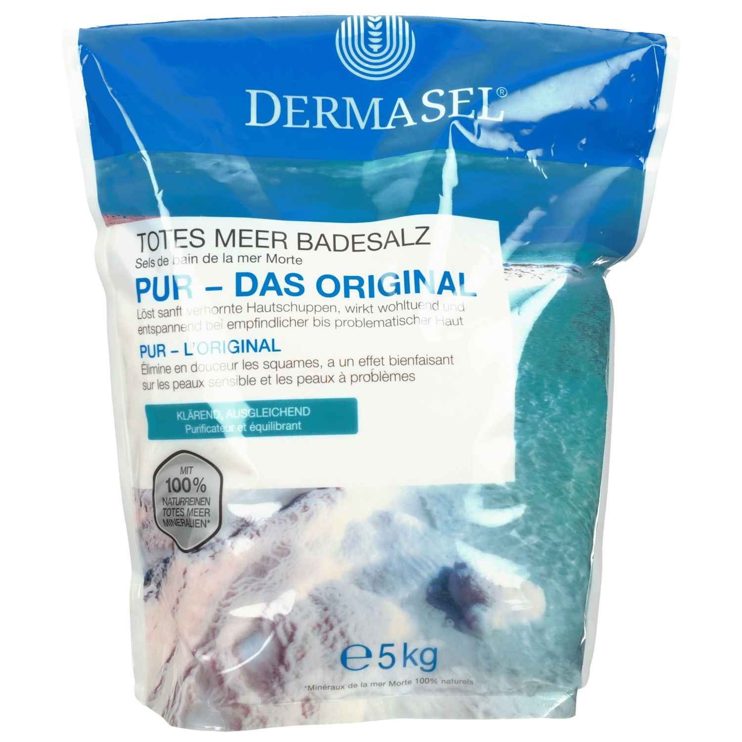 MCM KLOSTERFRAU Vertr. Badesalz DERMASEL Totes Meer Badesalz Pur