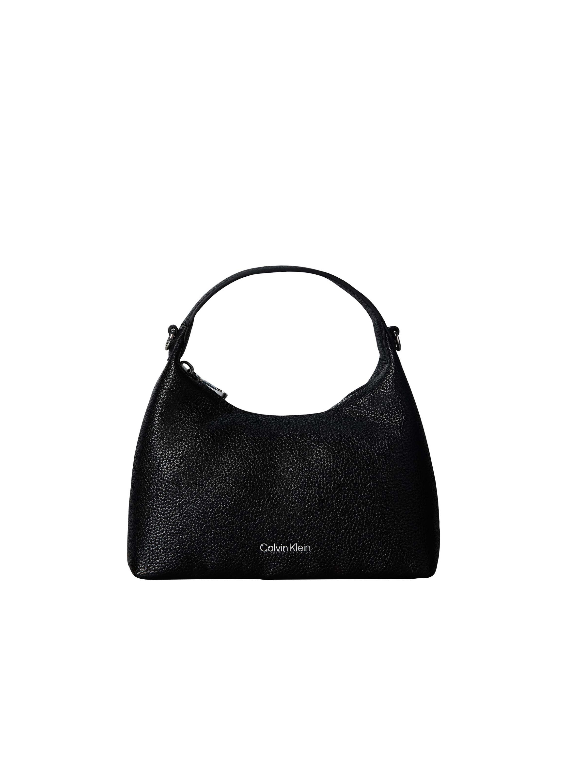 Calvin Klein Hobo WEBBING STRAP SMALL BAG, Mini Bag, Hobo Bag, Henkeltasche mit zusätzlichem Unhängeriemen