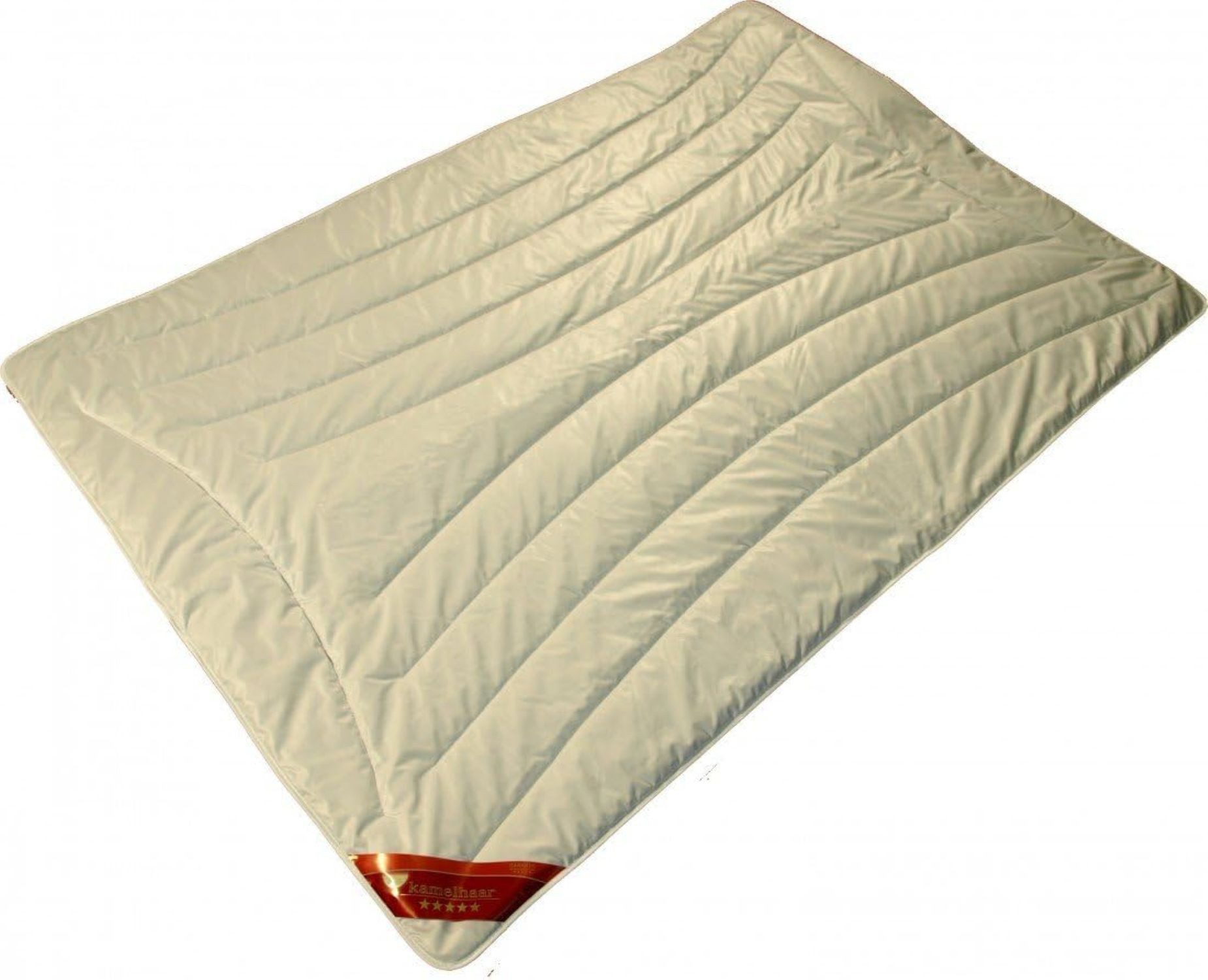 Garanta Naturhaarbettdecke Premium Kamelhaar Leicht Steppbett 135x200 leichte Ganzjahresdecke, Füllung: 100% Kamelhaar, Bezug: 100% Baumwolle, hervorragende Wärmeisolierung