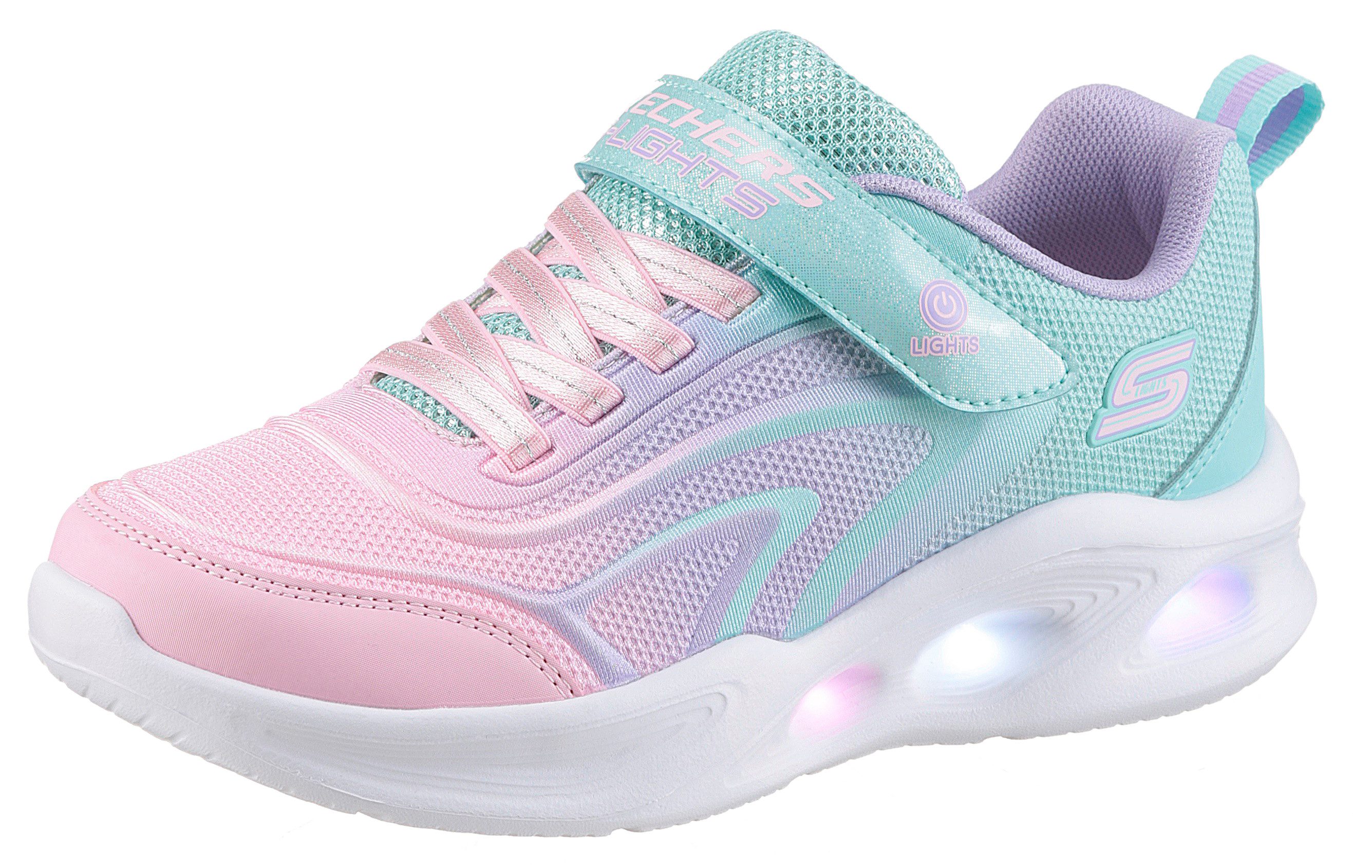 hellblau-multifarben