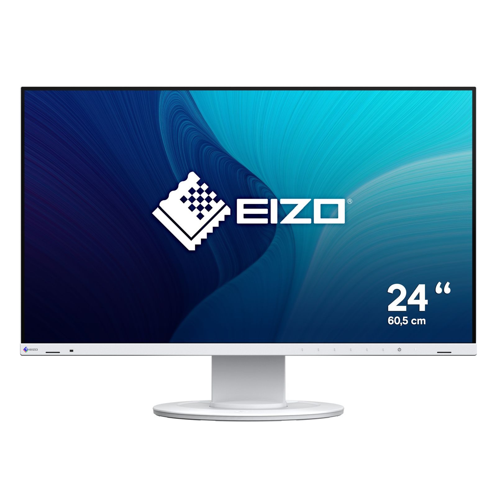 Eizo EIZO FlexScan 24 EV2400R-WT LED-Monitor TFT-Monitor (1920 x 1080 px, Full HD, 5 ms Reaktionszeit, 100 Hz, IPS, Lautsprecher, HDCP, Pivot, Höhenverstellbar)
