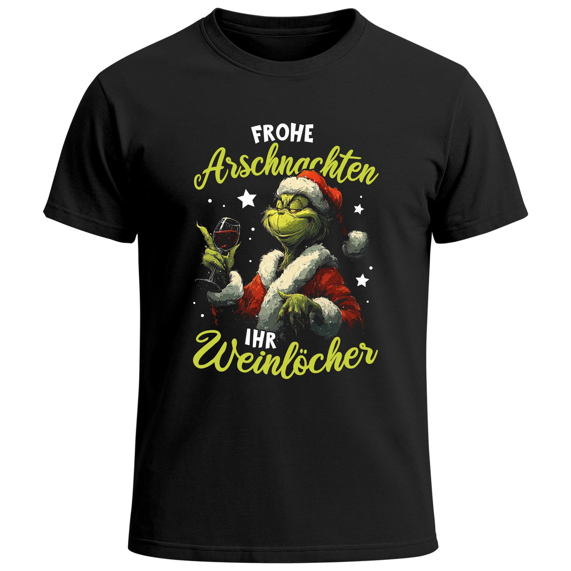 Print-Shirt Herren T-Shirt Weihnachten Spruch lustig XMAS Printshirt