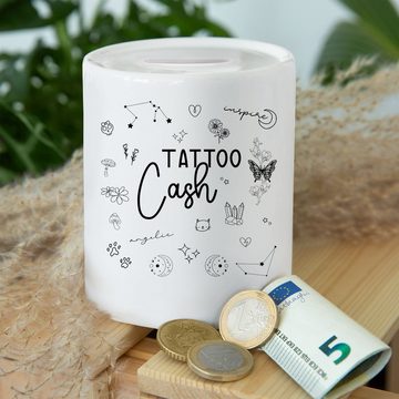 Shirtracer Spardose Tattoo Cash - Geld fürs Tattoo Geschenk, (1-tlg), Tattoo