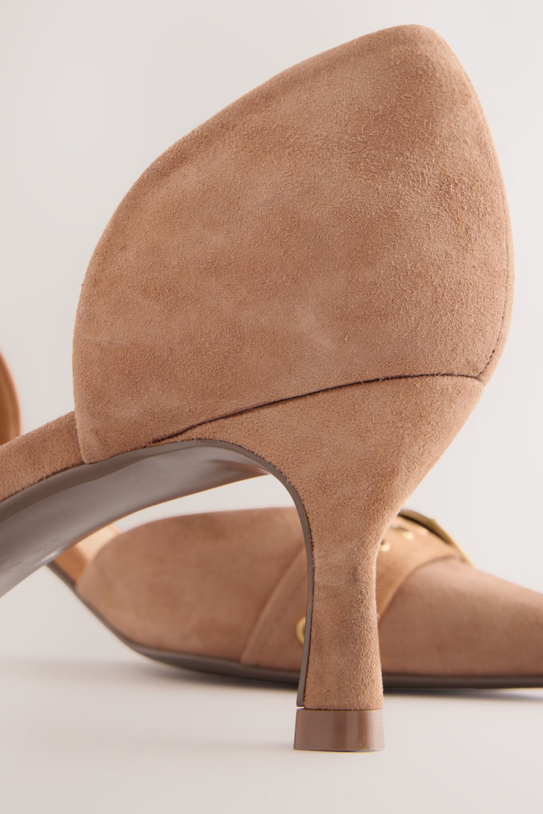 Next Forever Comfort® Kitten-Heels aus Leder mit Ösen Pumps (1-tlg)