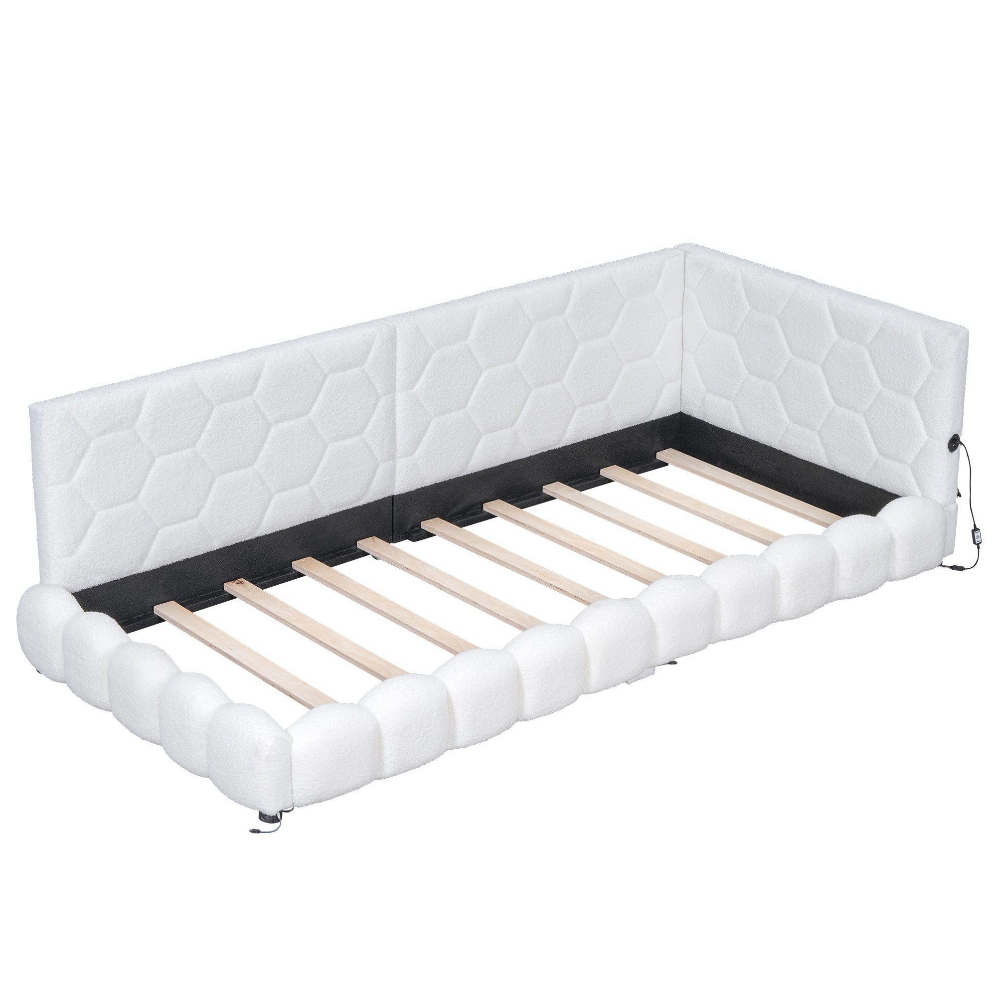 OKWISH Schlafsofa Modernes Daybett Kinderbett Funktionsbett Polsterbett Dop günstig online kaufen