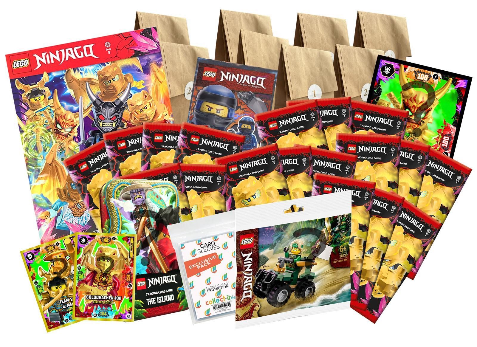 Blue Ocean Sammelkarte LEGO Ninjago Der Adventskalender 2023 DELUXE