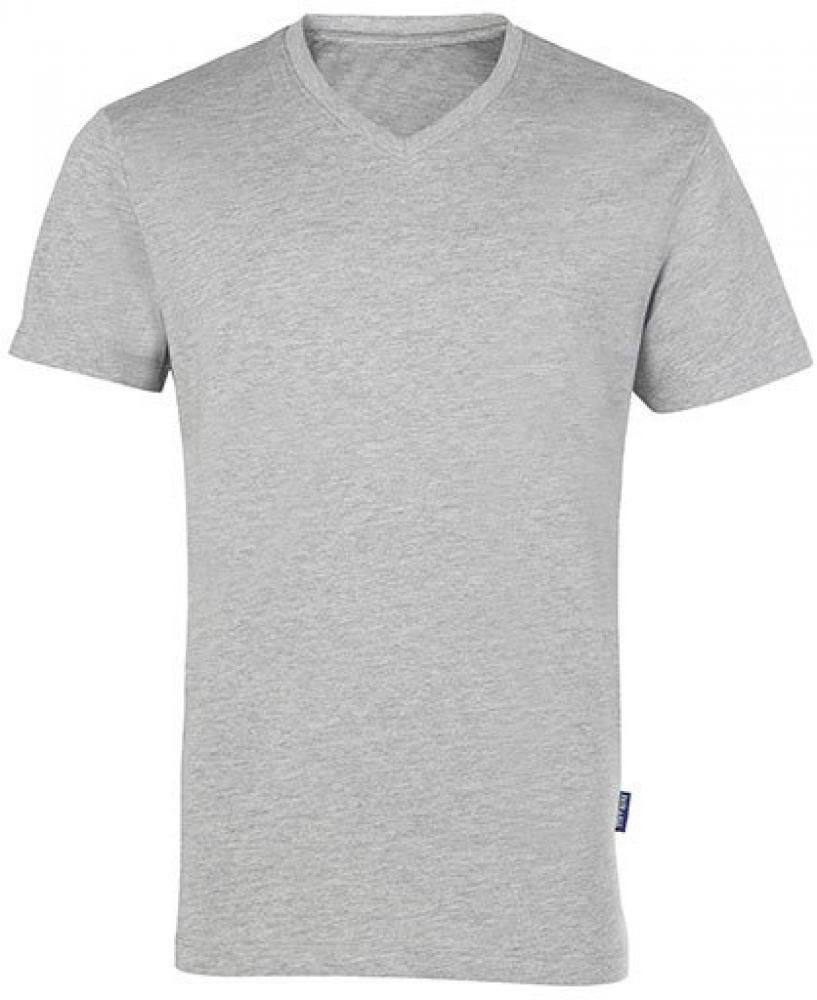 HRM V-Shirt Herren Luxury V-Neck Tees, gekämmte Bio-Baumwolle