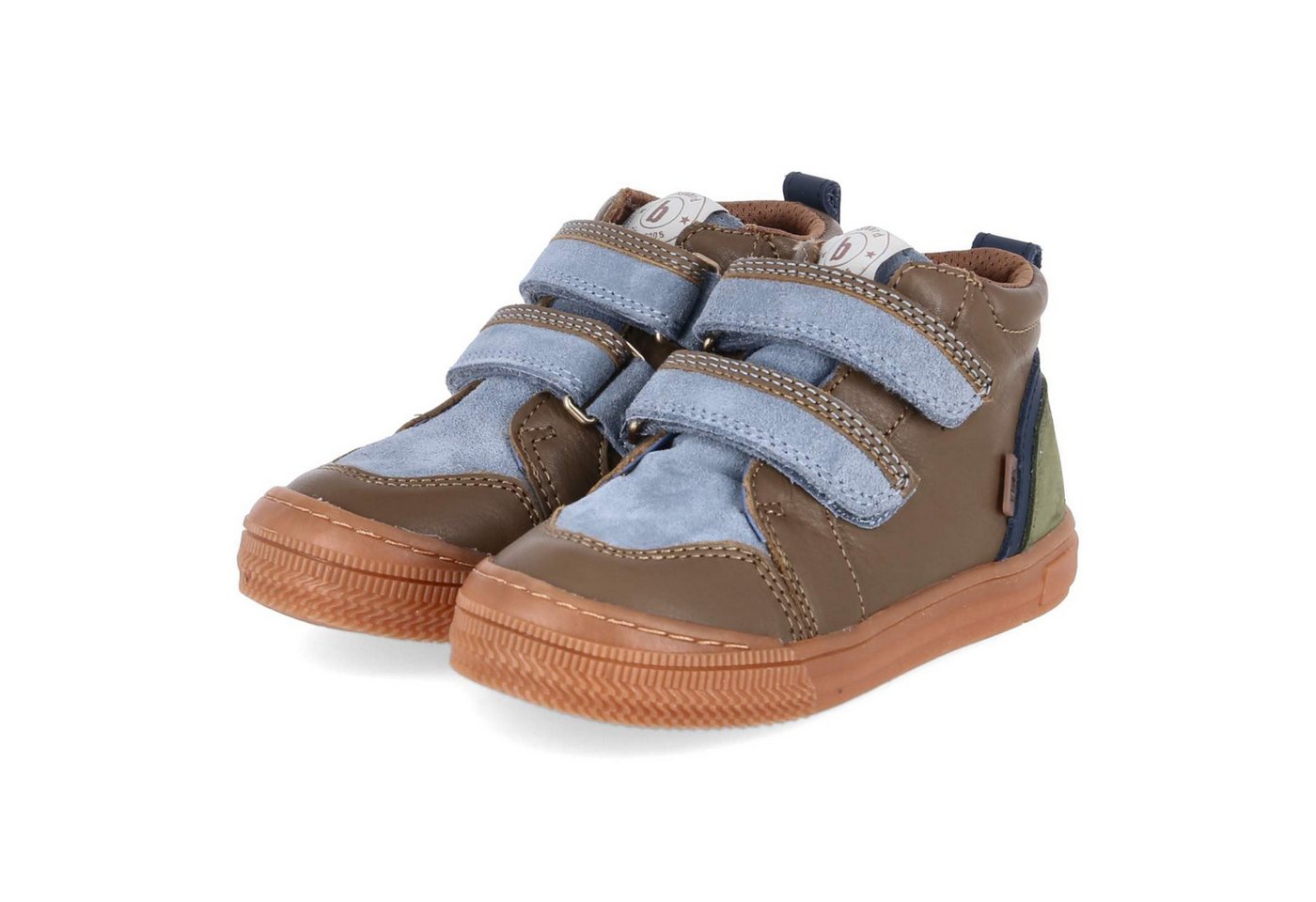 Bisgaard Bisgaard Sneaker High 44108-5110 Jungen Leder green Slipper