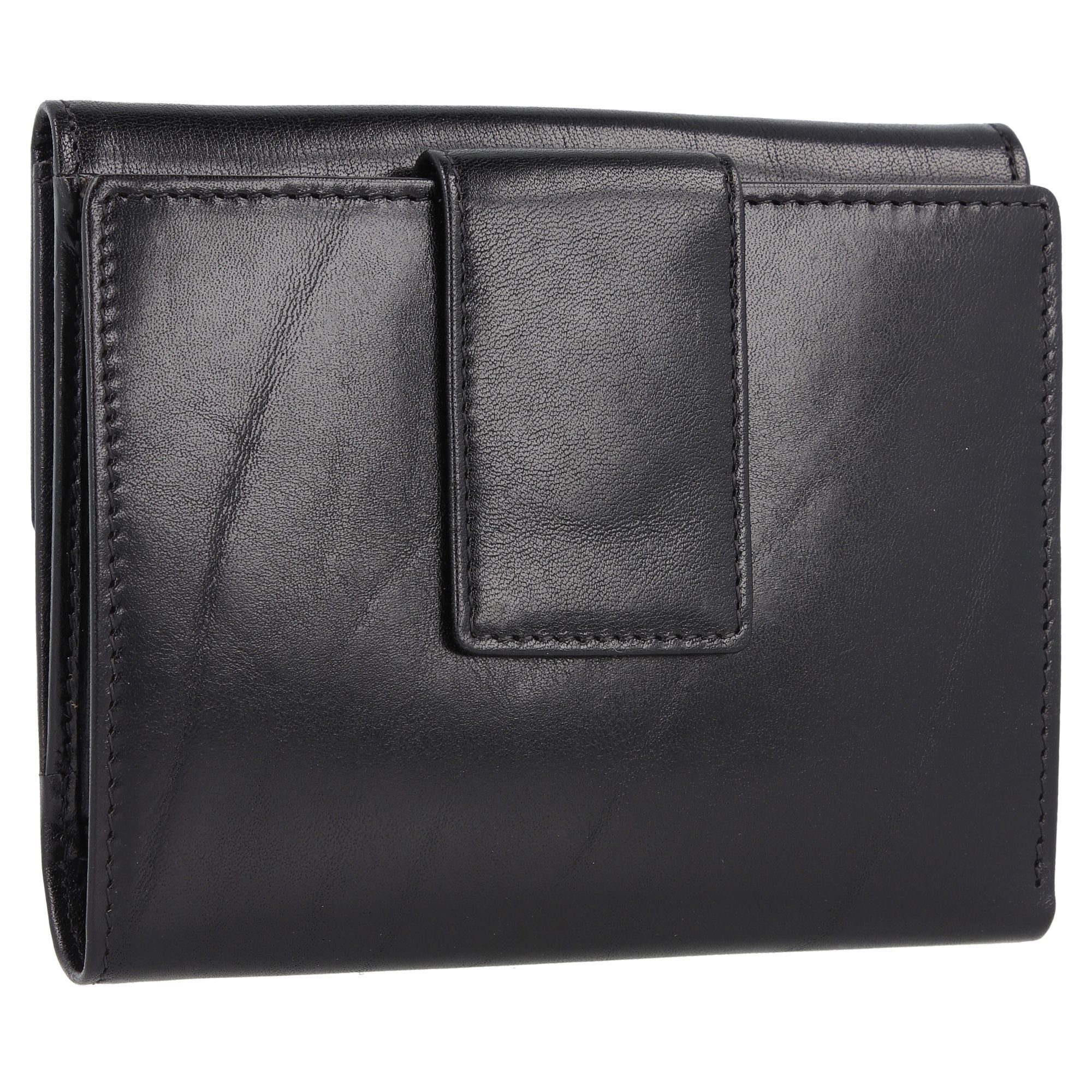 Esquire schwarz Leder Toscana, Geldbörse