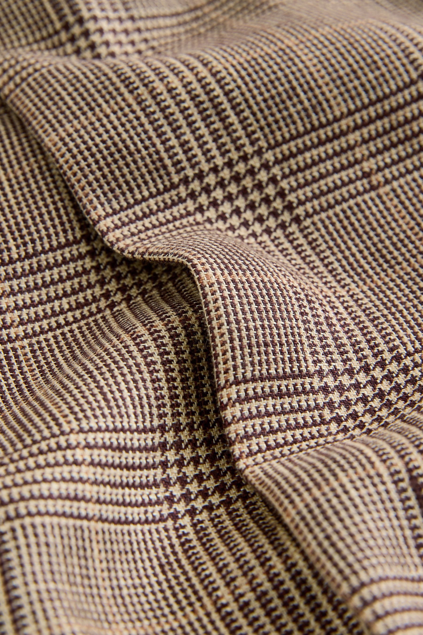 Next Anzughose Signature karierte Tailored Fit Anzughose (1-tlg)