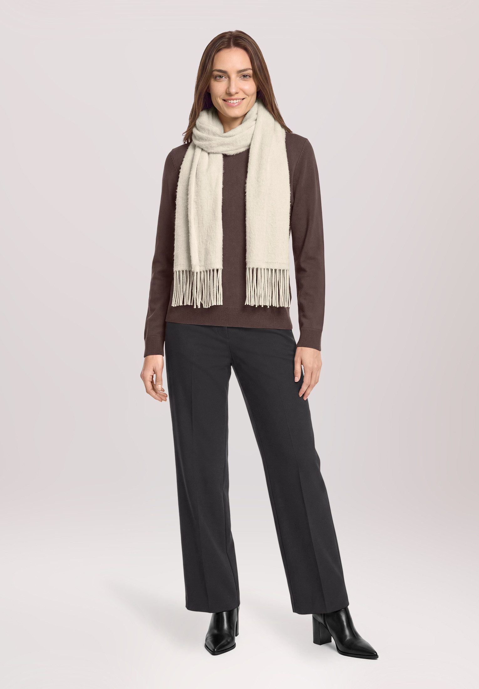 Betty Barclay Schal Damen mit Fransen