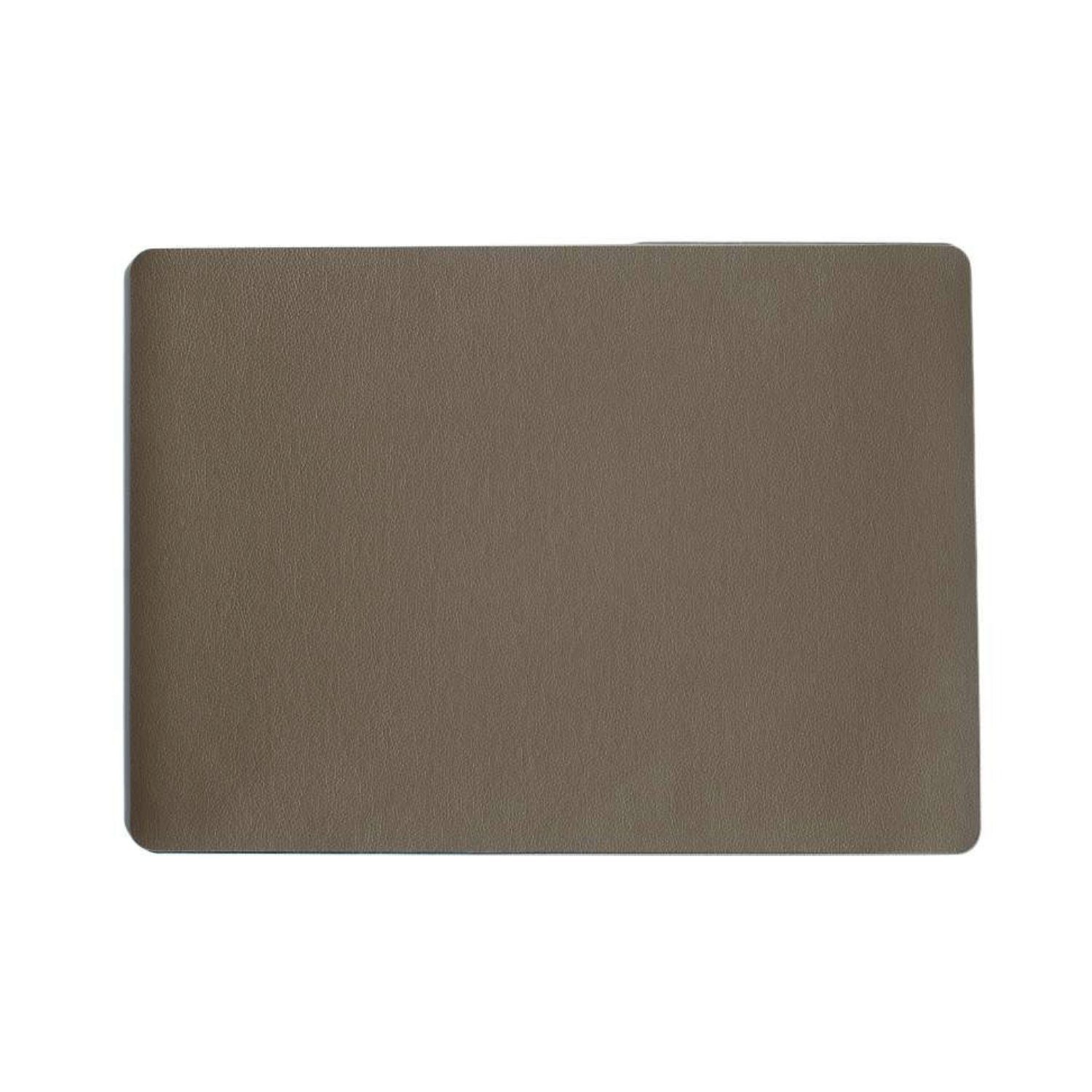 Platzset, Table Tops Leather cement Optic Table ASA SELECTION, Tischset, tops Fine, 33x46 cm