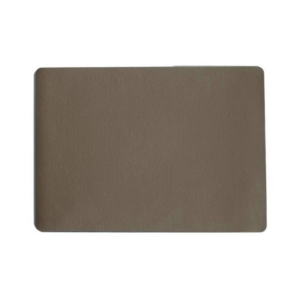 Platzset, Table Tops Leather Optic Fine, ASA SELECTION, 33x46 cm, Table  tops Tischset, cement