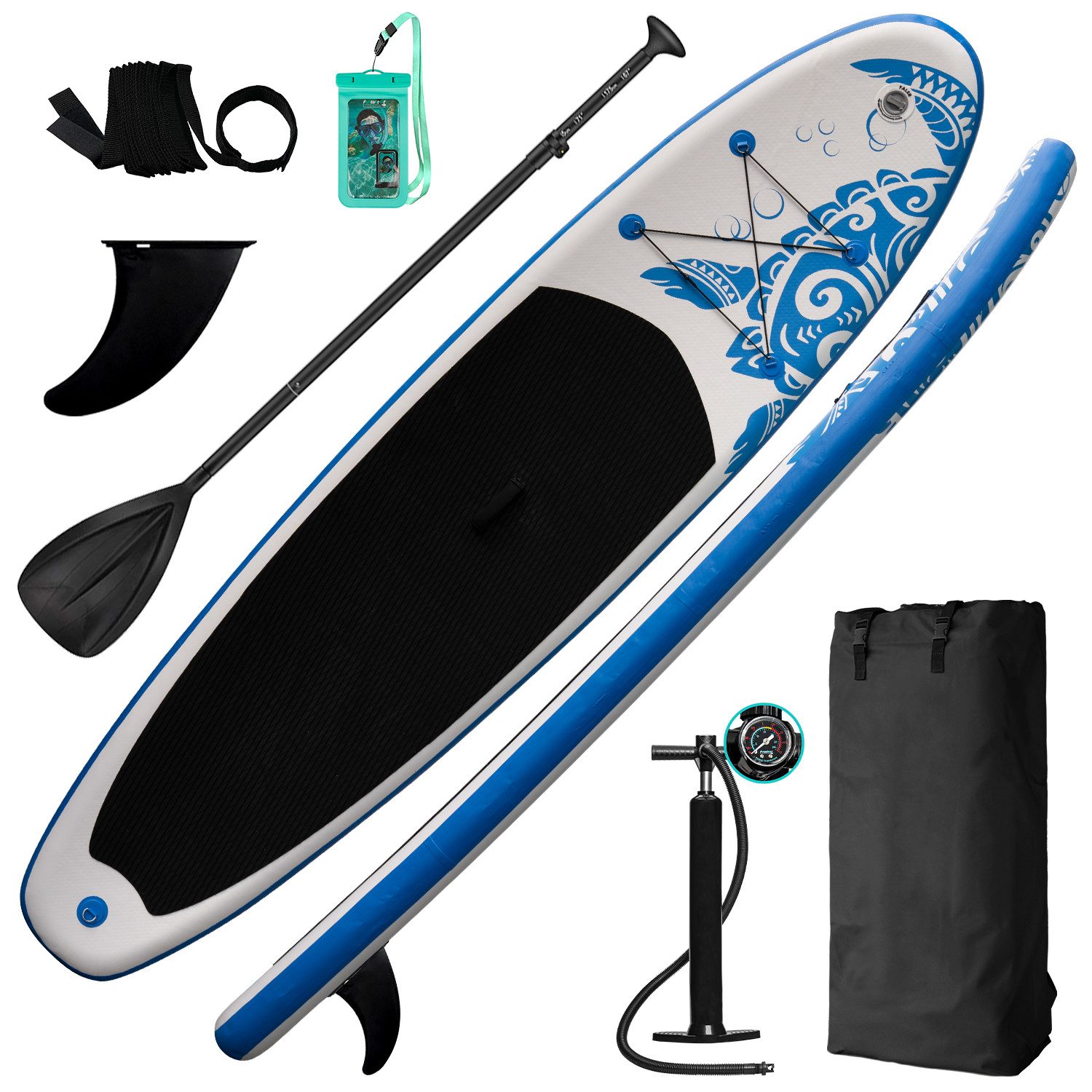 DOTMALL Inflatable SUP-Board Aufblasbares Paddelbrett