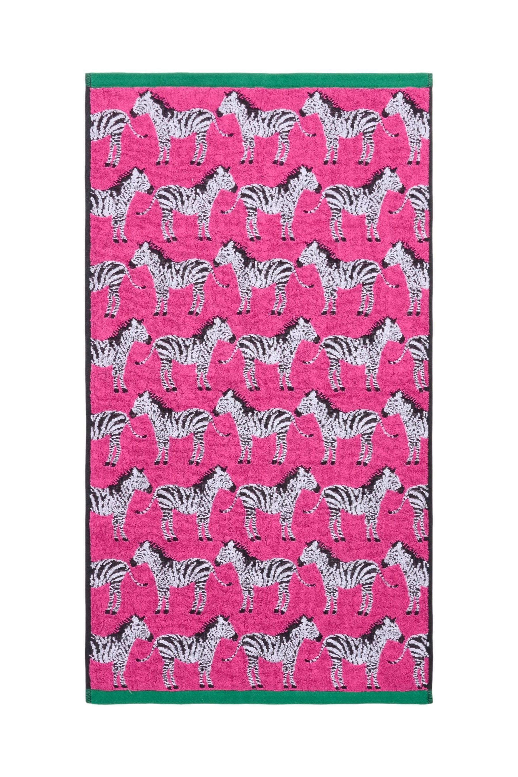 Next Handtuch Handtuch mit Zebramuster aus 100 % Baumwolle, (1-St)